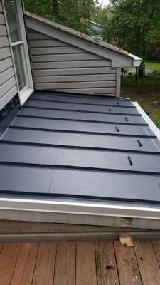 Charcoal Durolast PVC Membrane with Vinyl Rib