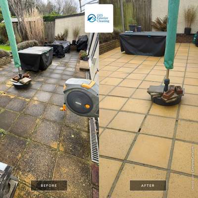 Driveway And Patio Clean using honda 21 ltr/min
