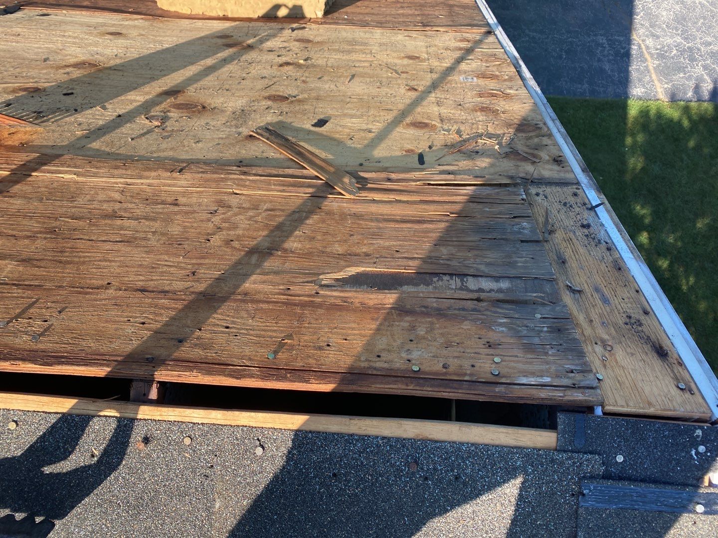 Residential Roofing Installation using Owens Corning Duration Slatestone Gray by A Plus Exterior