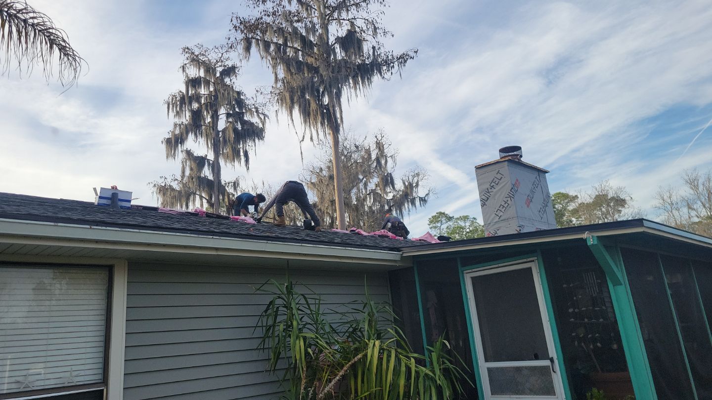 Residential Roofing Installation using Owens Corning TruDefinition Duration Shingles by Galaxy Builders, Inc.