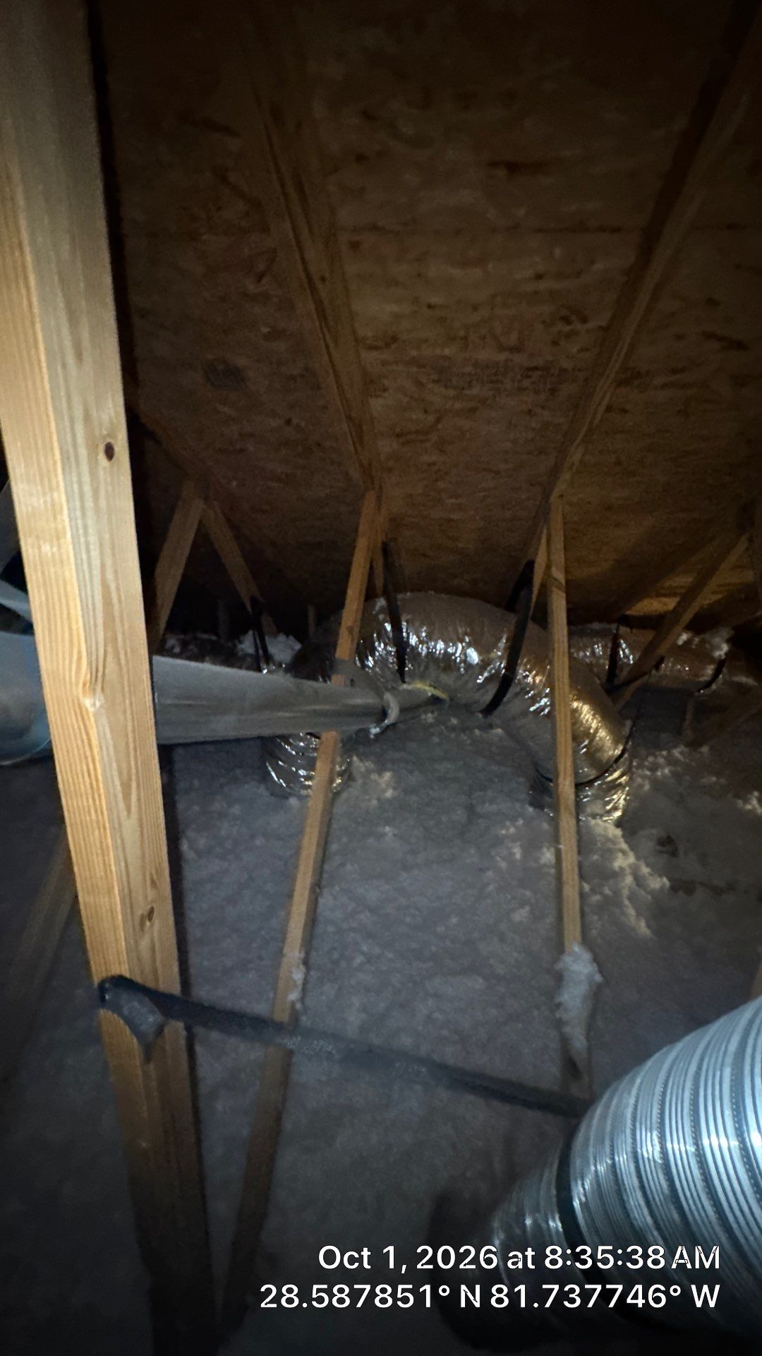Dryer Vent Lint Removal & Roof Connection Sealing in Minneola by Hygienic Air, Inc
