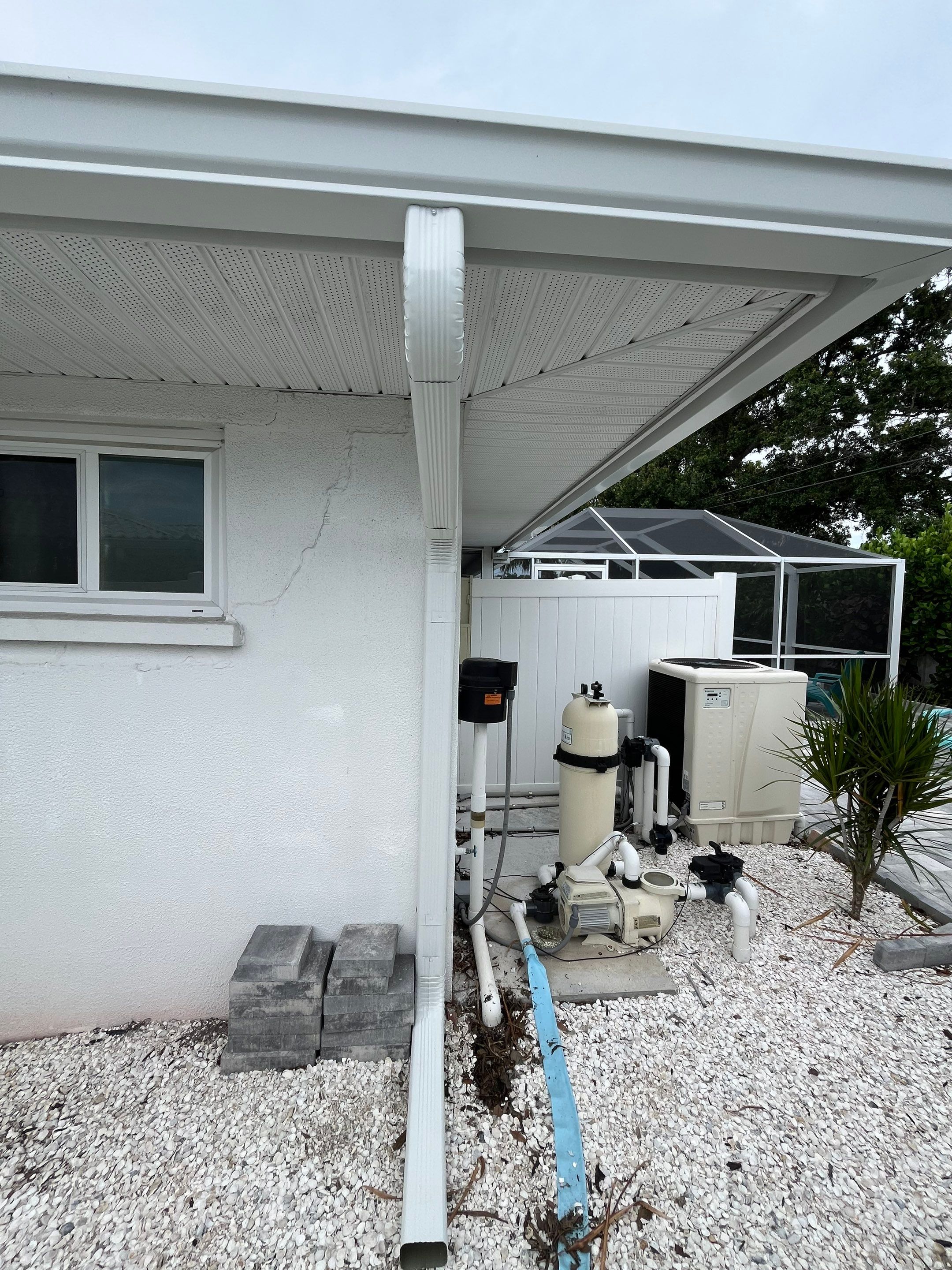 High-Performance Seamless Gutters Installed in Sarasota FL by Gutter Professors