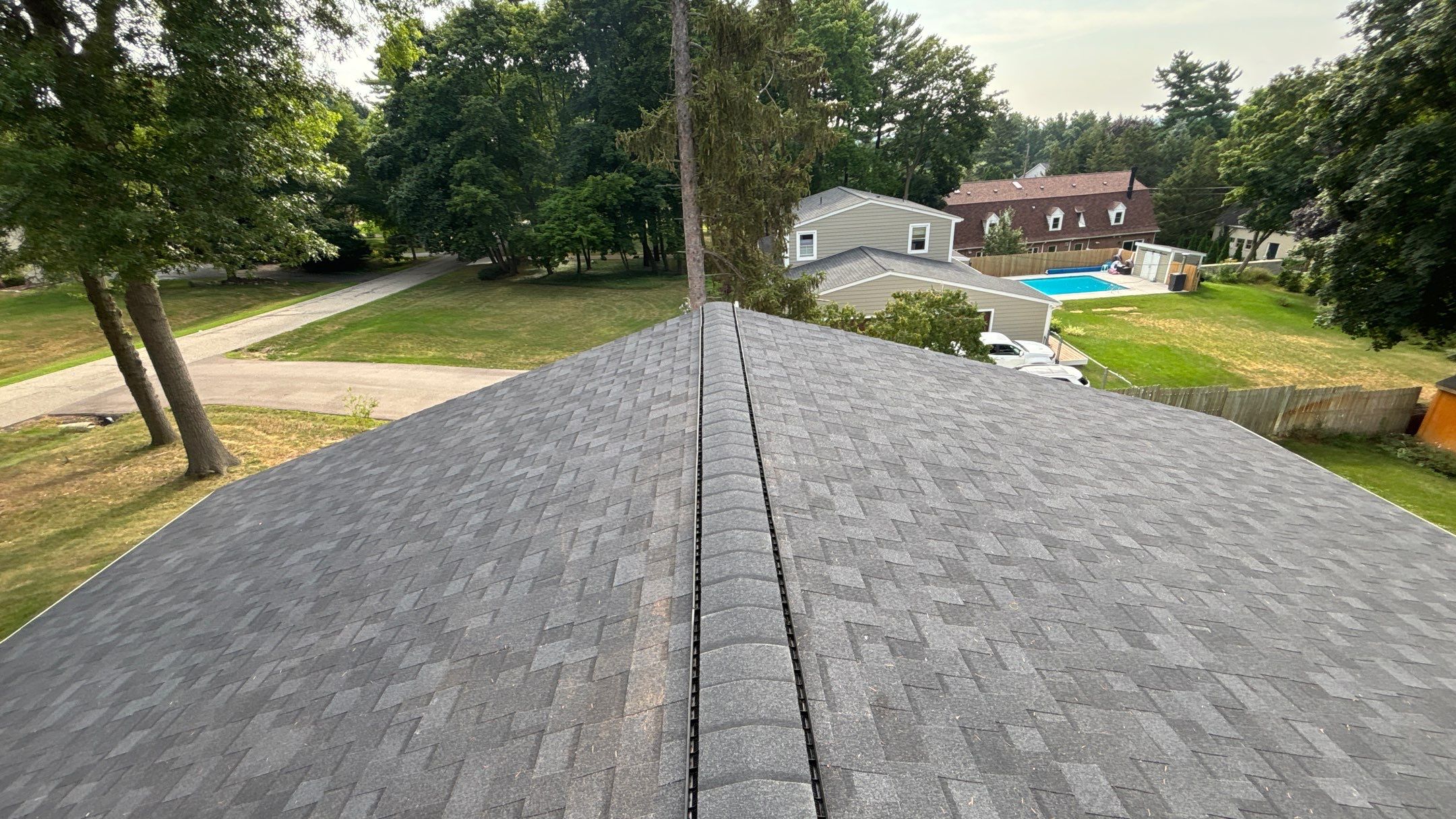 Roof Replacement using Owens Corning Onyx Black by 180 Contractors
