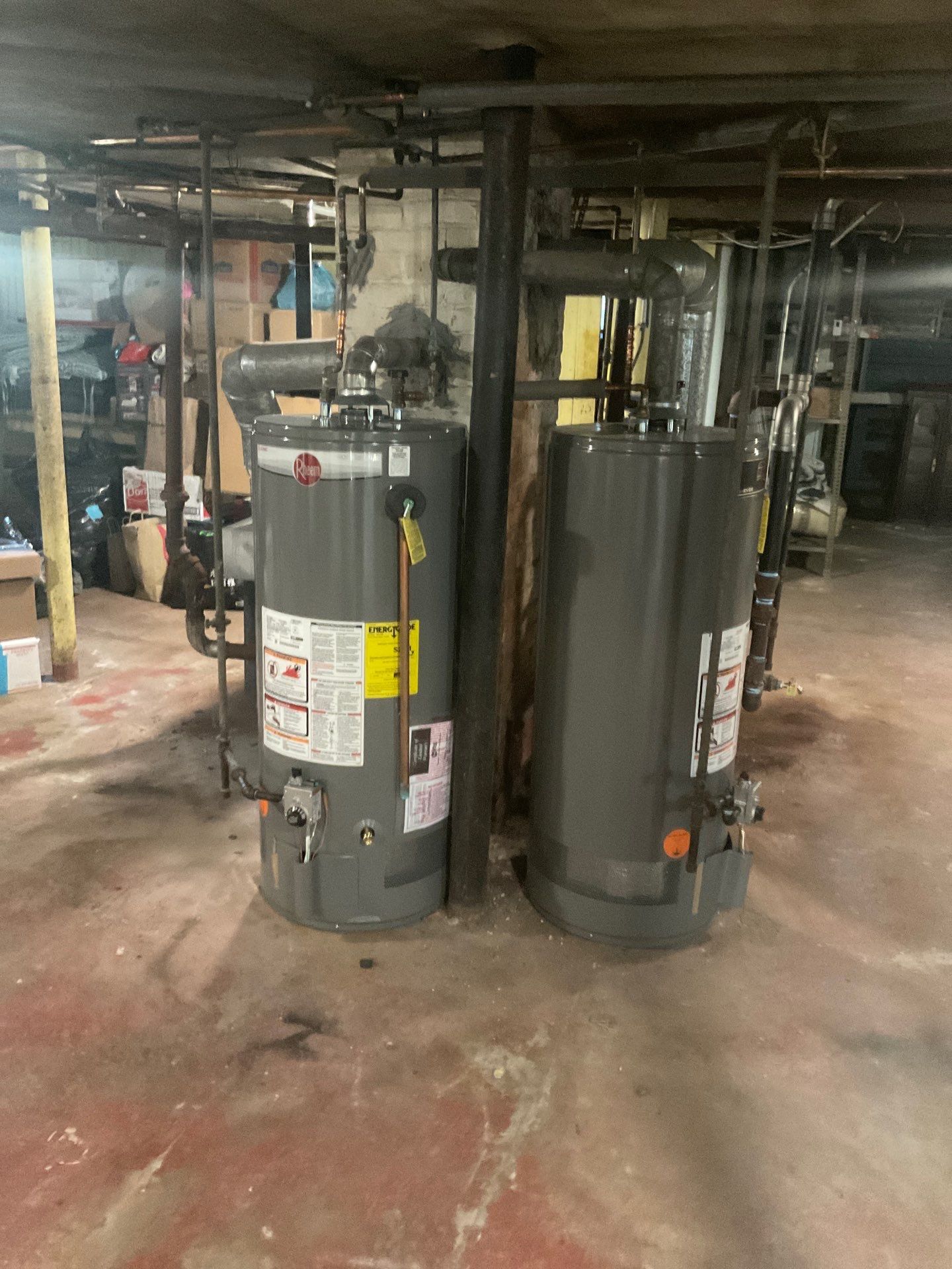 Steam Boiler Leak Repair — Salem, MA. by FAGONE MECHANICAL