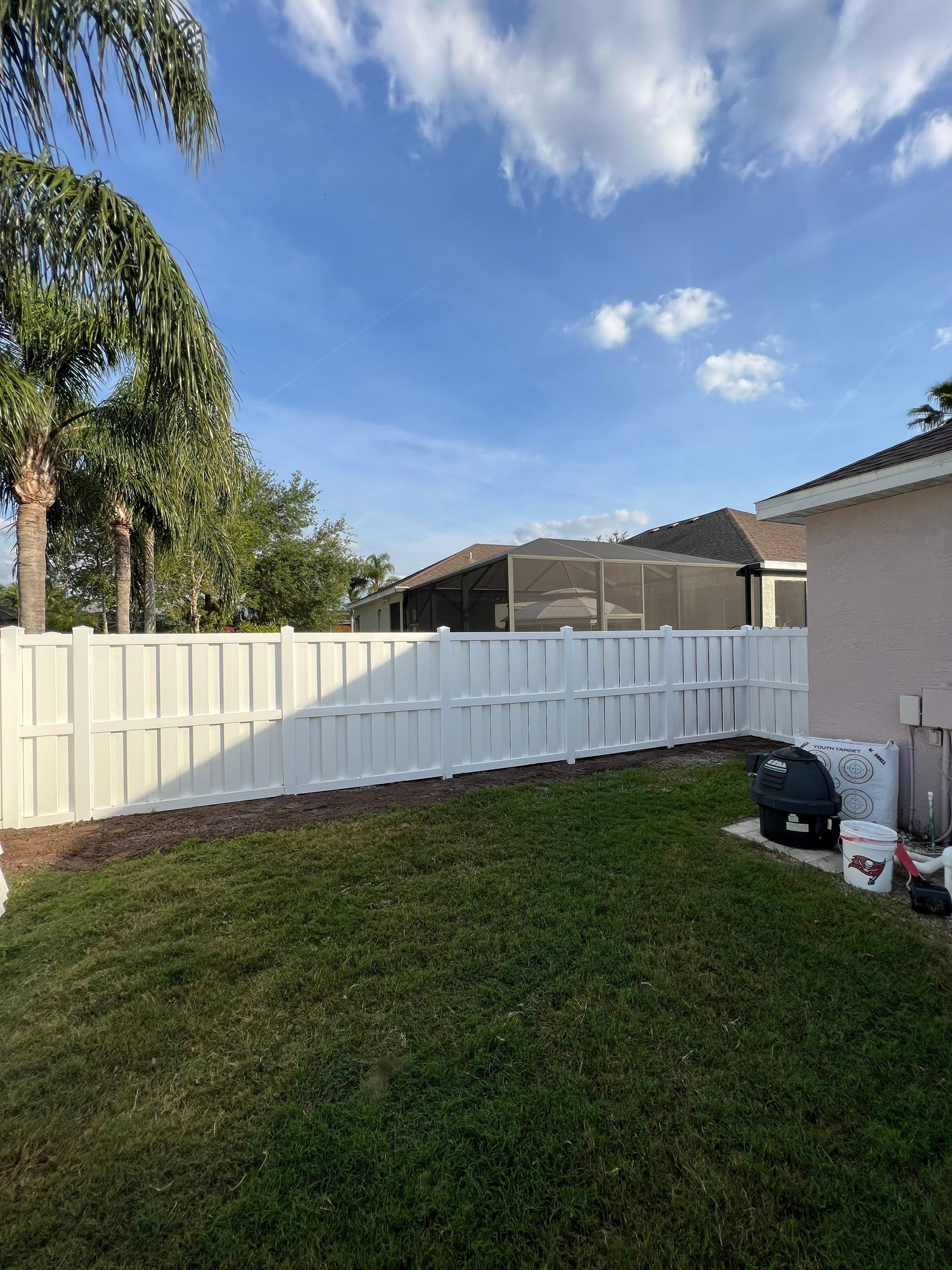 Wood Fence Installation using Shadowbox Wood Fence by Asap fence and gates, LLC