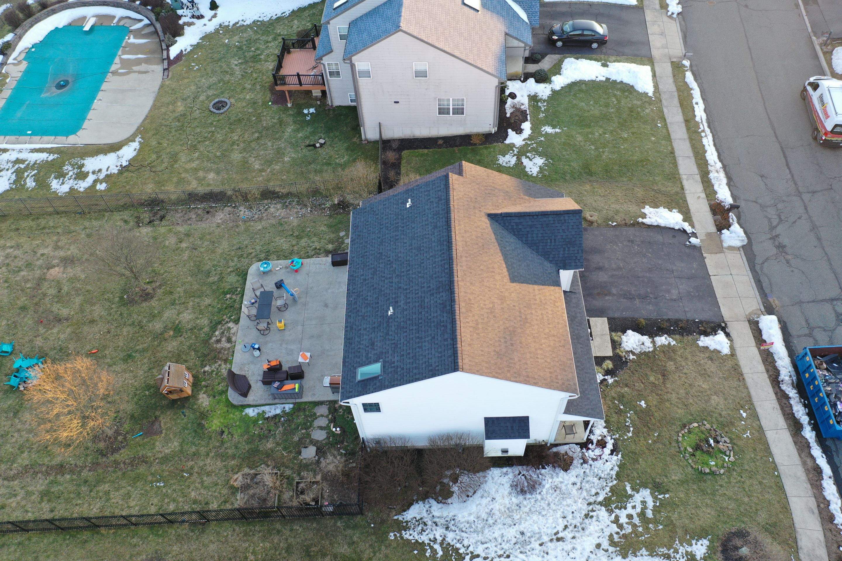 Roofing Installation using CertainTeed Landmark - Moire Black by Storm Guard of Ches-Mont PA