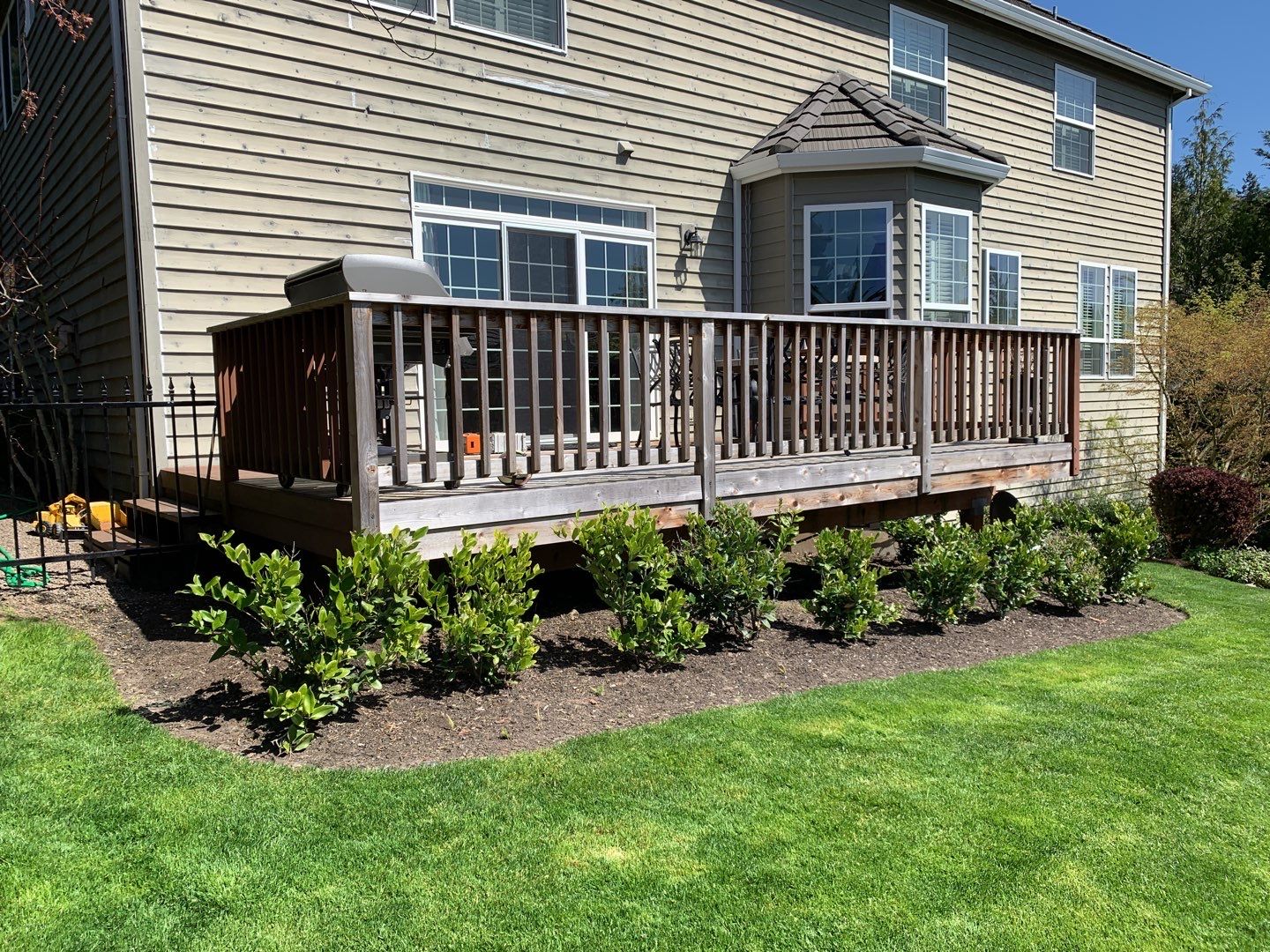 Deck Restoration using Armstrong-Clark Sierra Redwood by Paul Schopp