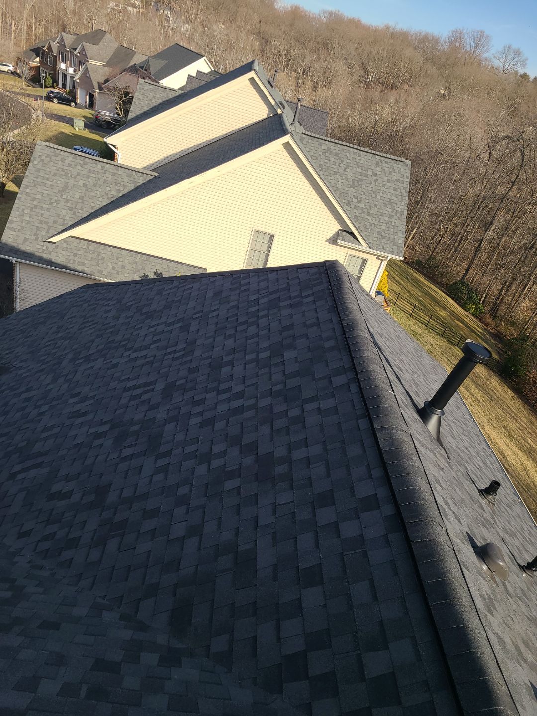 Springfield: Residential Roof Replacement with CertainTeed Landmark Pro in Max Def Moire Black by RM Banning, Inc.