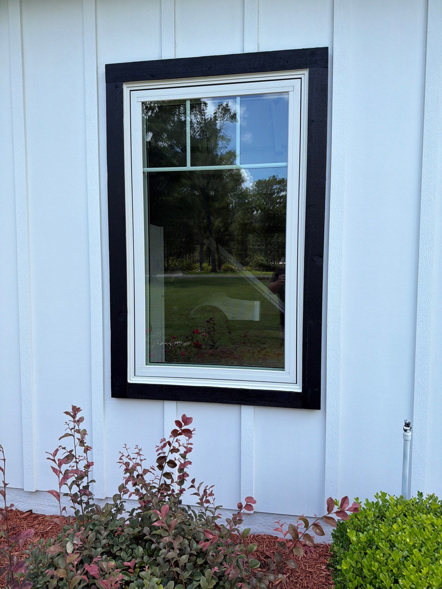 Andersen Window Installation for Modern Live Oak Farmhouse by Windows & Doors Store