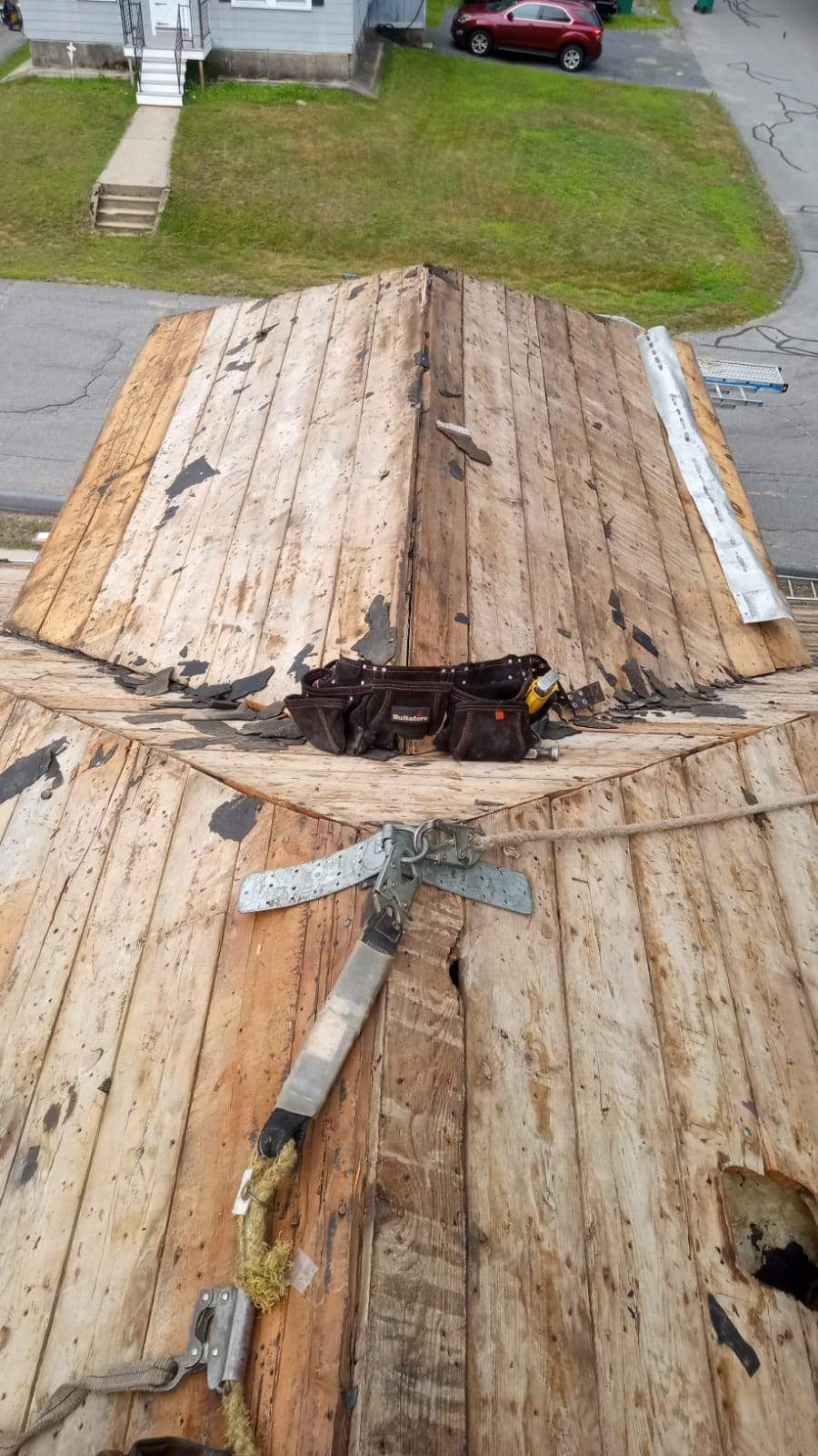 Solar Panel Removal & Full Roof Replacement in Fitchburg, M by JOHNNYS PRO