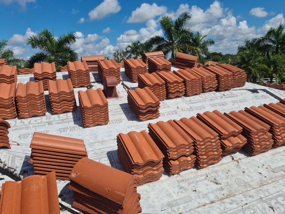 Residential Roofing Installation using Eagle Roofing Tile by BLUES BROTHERS ROOFING