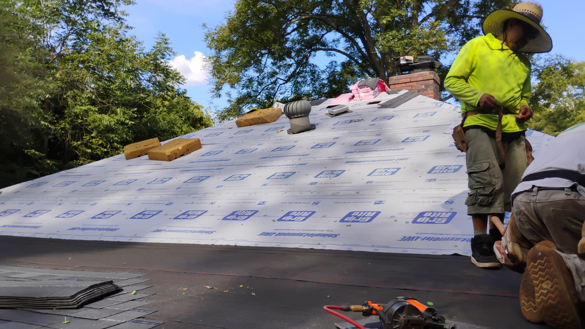 Judy roof replacement  by BROCK BUILDERS 