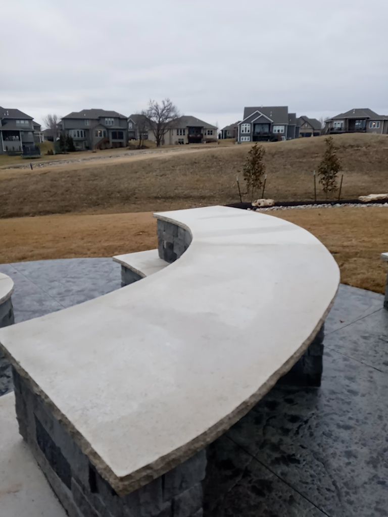 Golf Course Back Yard by LAND ESCAPES LLC