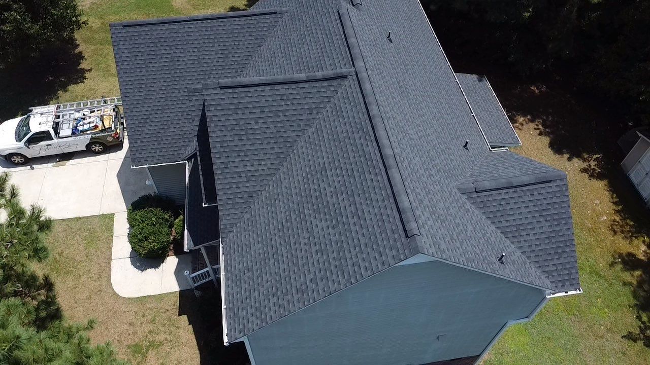 GAF HDZ Charcoal by Skybird Roofing