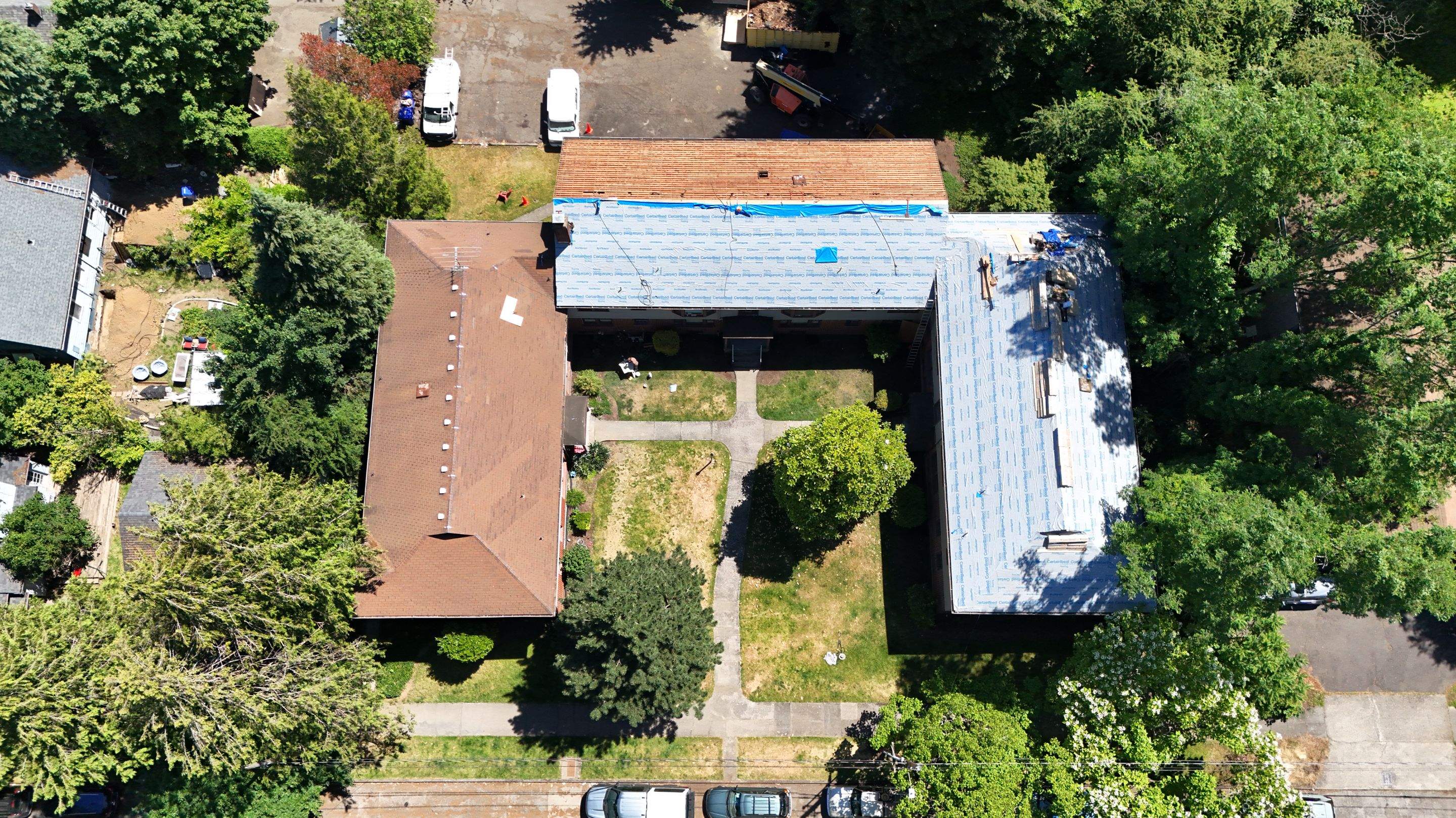 Apartment Complex Roof Replacement in Portland  by Prodigy Roof Solutions