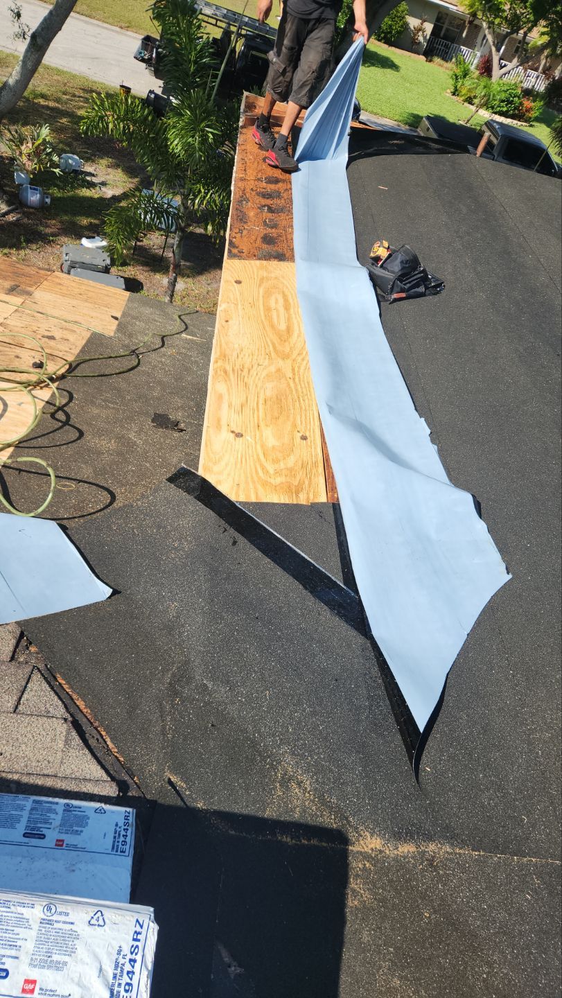 Project in St. Petersburg 33710 by Mitchell Roofing Company LLC 