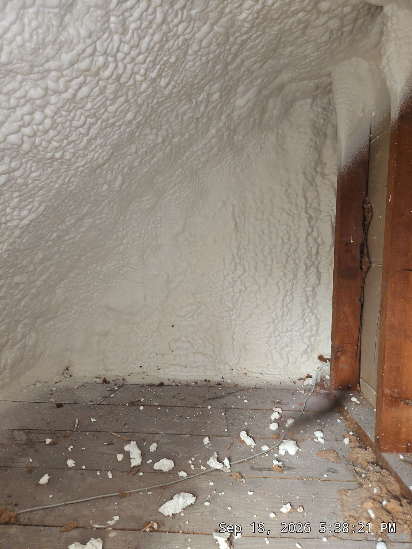 Energy Efficiency Retrofit and Spray Foam Insulation in Wallkill by NYS Foam & Energy