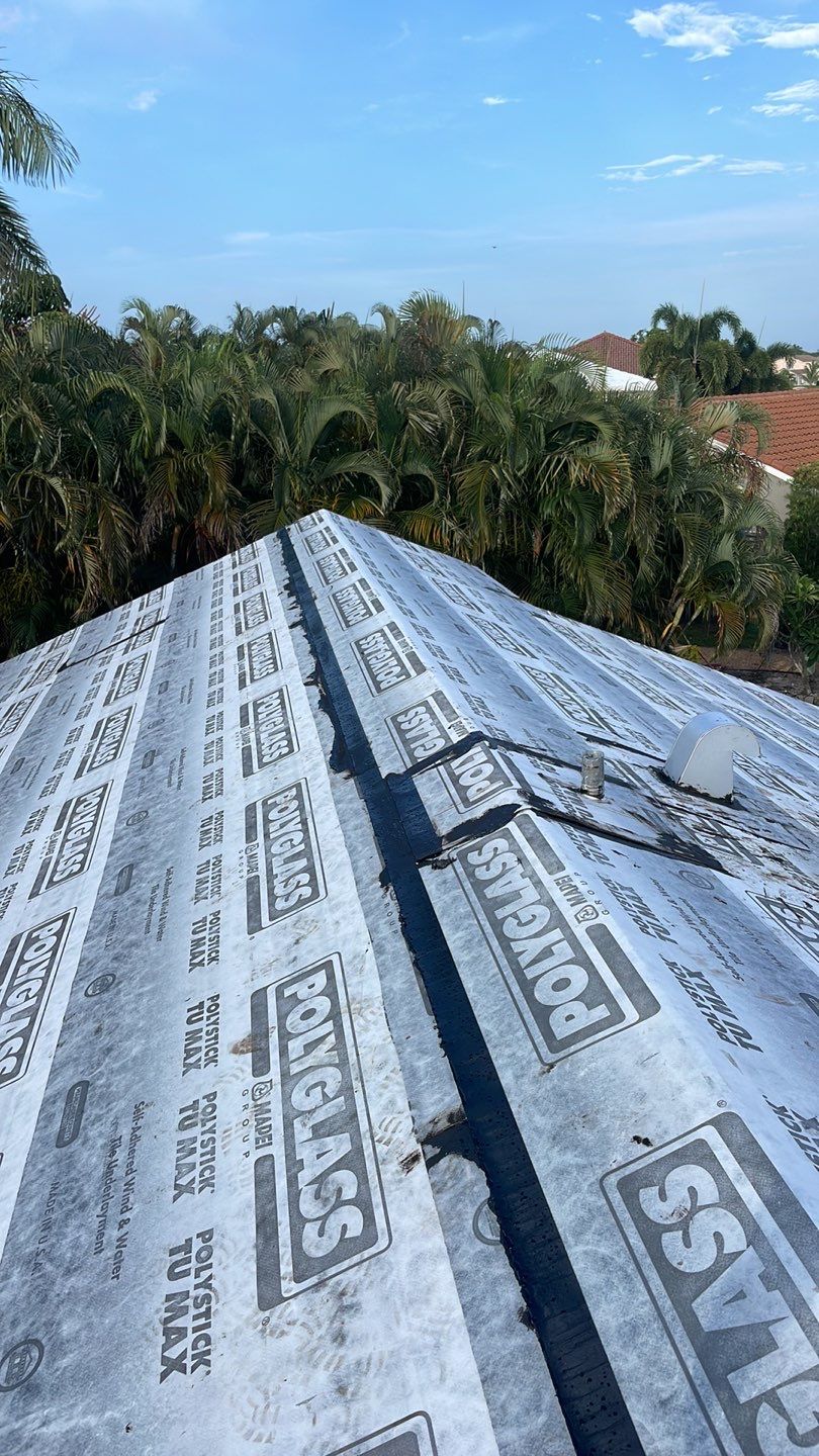 Residential Roofing Installation using Eagle Roofing Tile by BLUES BROTHERS ROOFING
