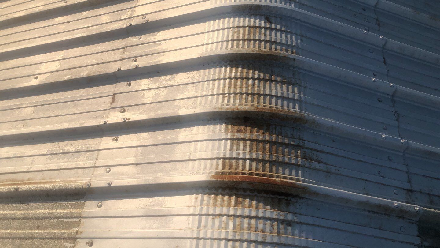 MR Roofing system using Conklin Benchmark/PUMA XL fabric and coating by Straight Edge Roofing Inc