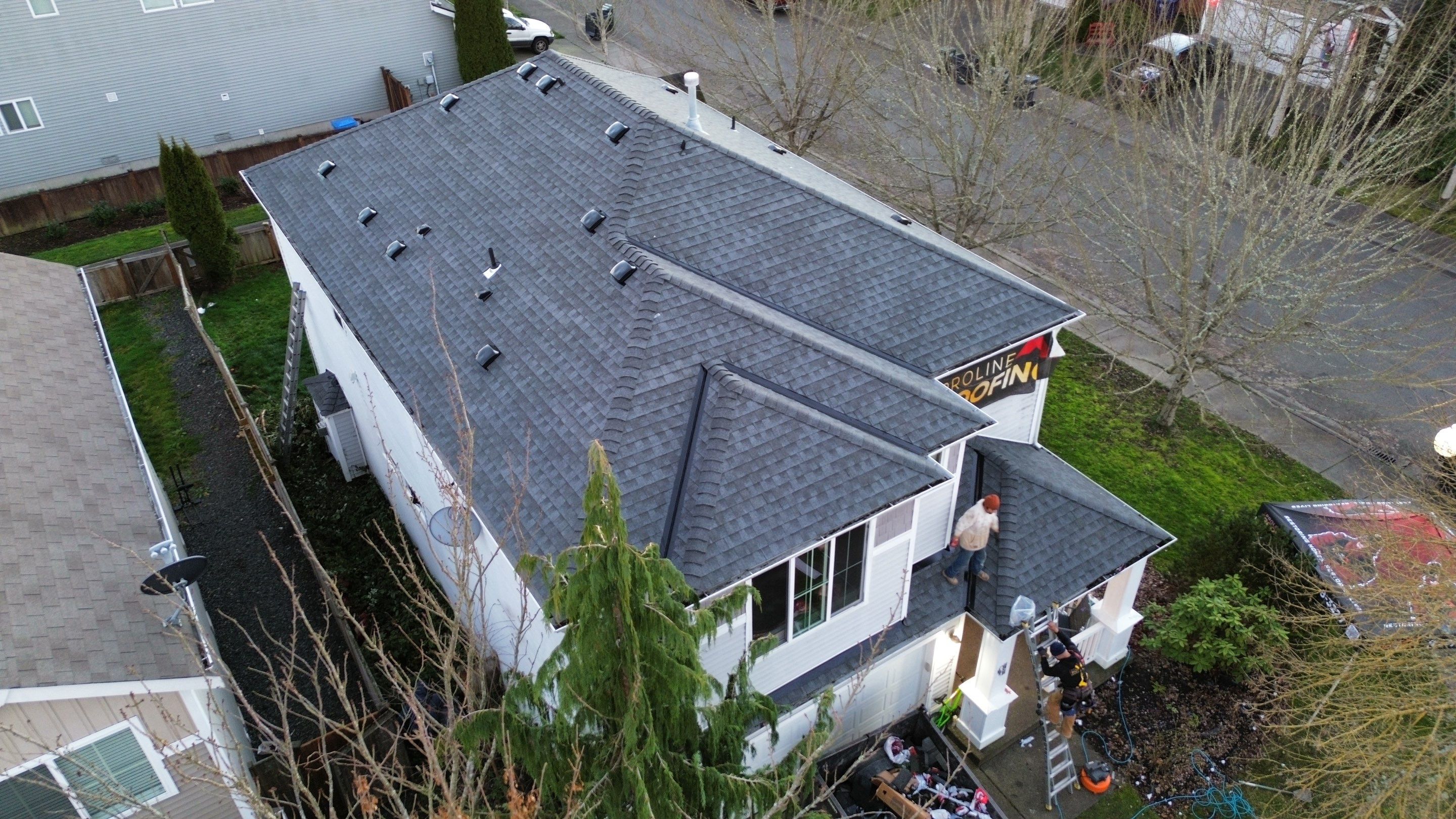 GAF Timberline NS, Pewter Gray  by Proline Roofing & Restoration LLC