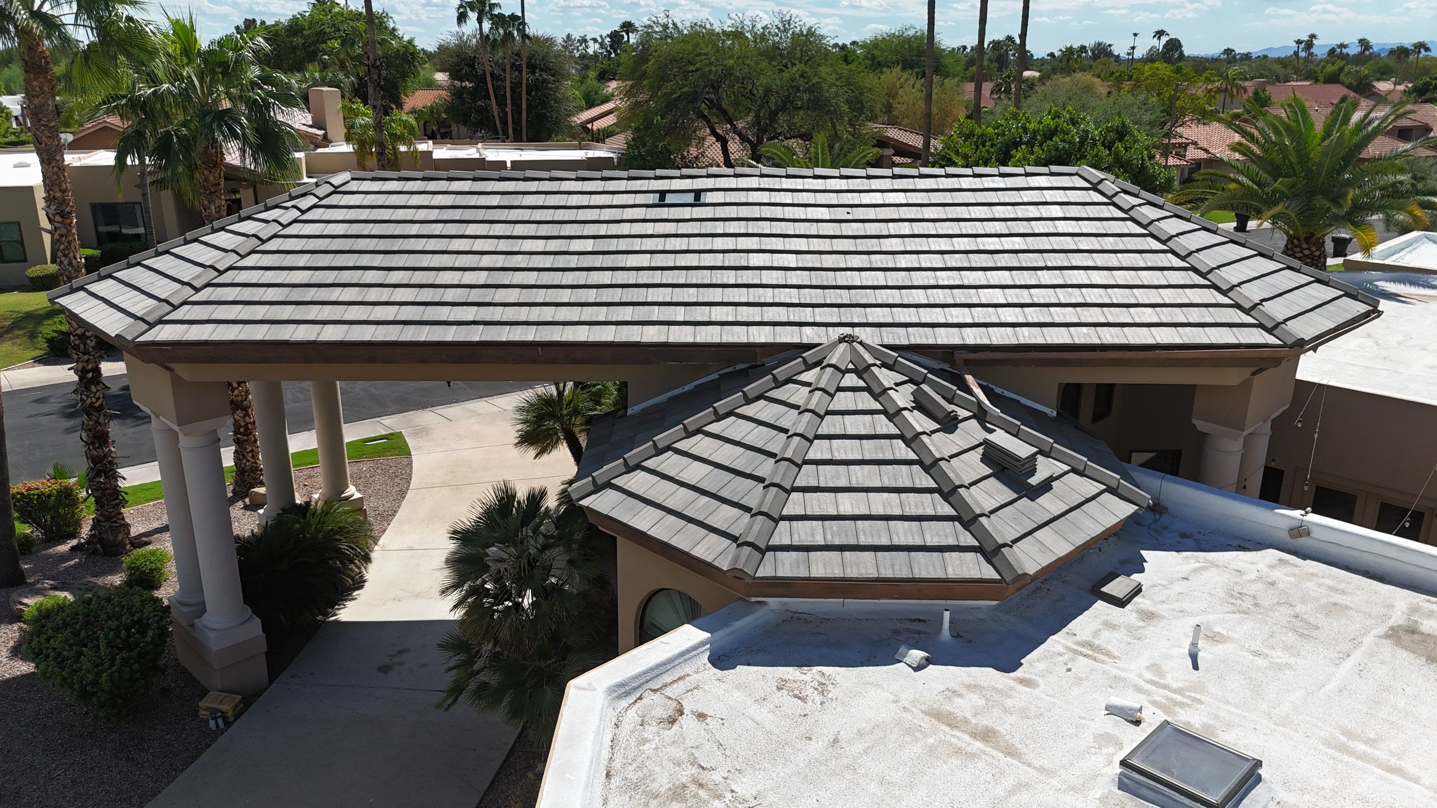 Project in Scottsdale, AZ by Saint Roofing