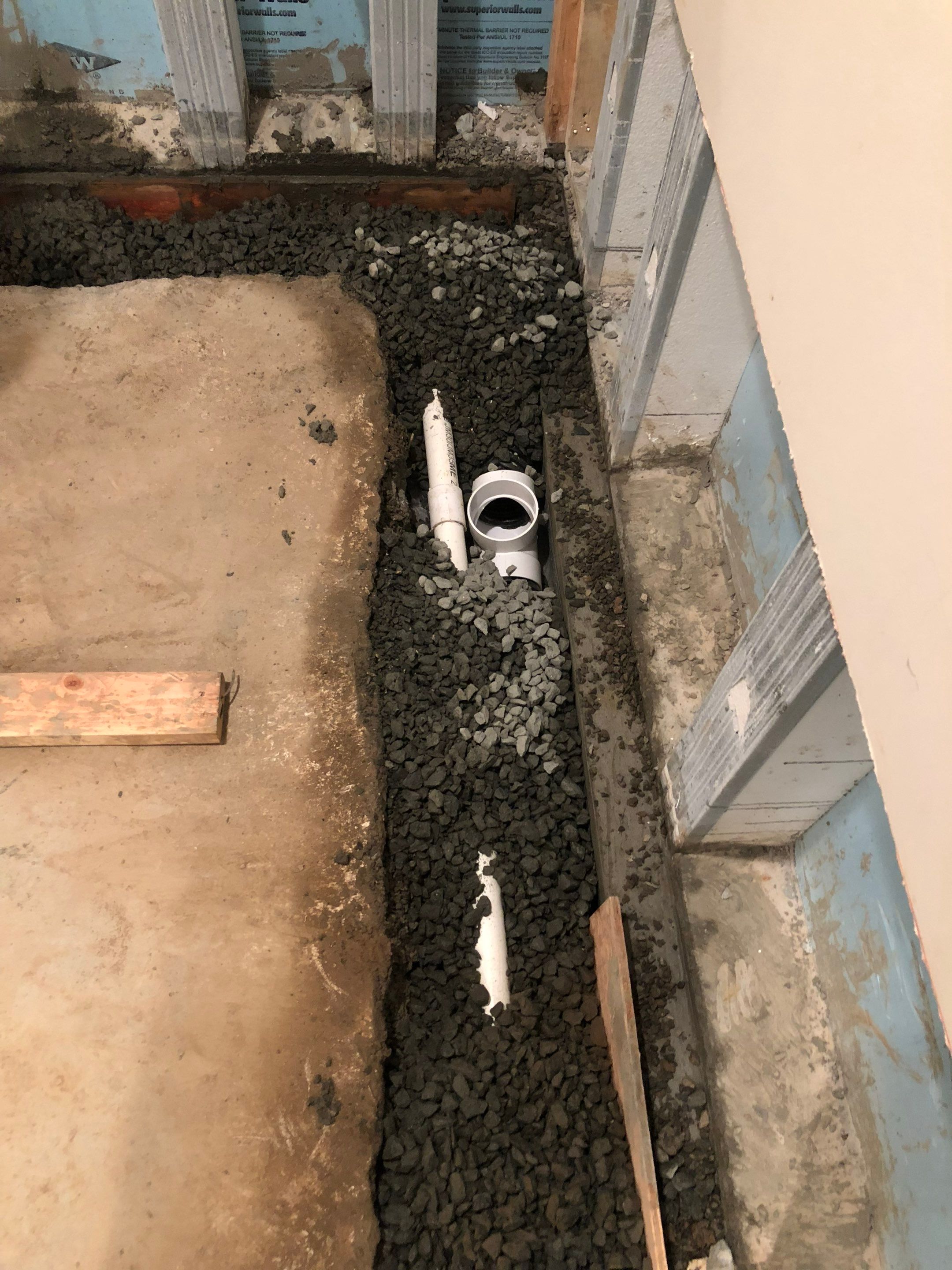 Interior French Drain Job in Summit, NJ by Pure Service Pro, LLC 