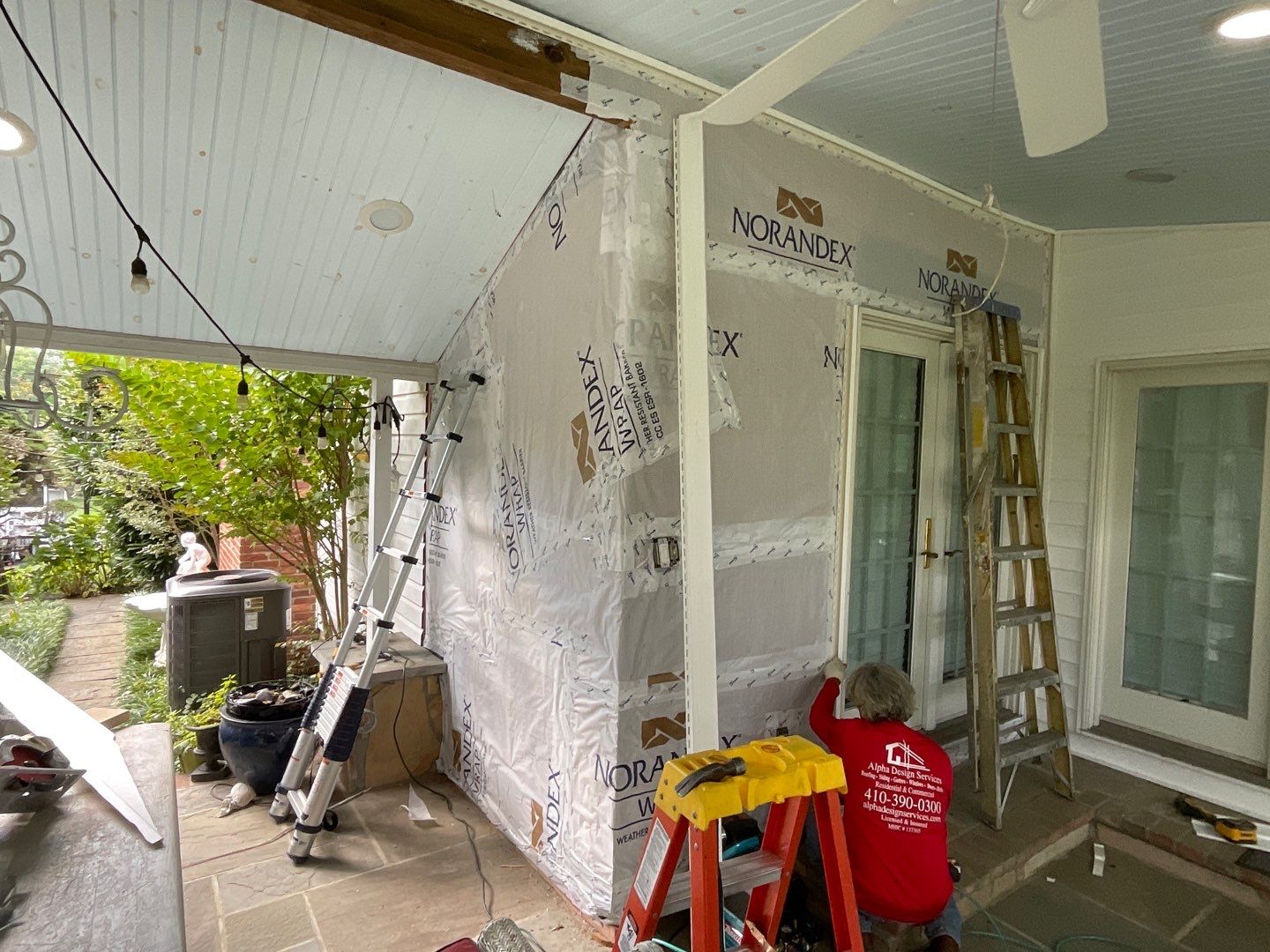 New Siding Installation  by Alpha Design Services