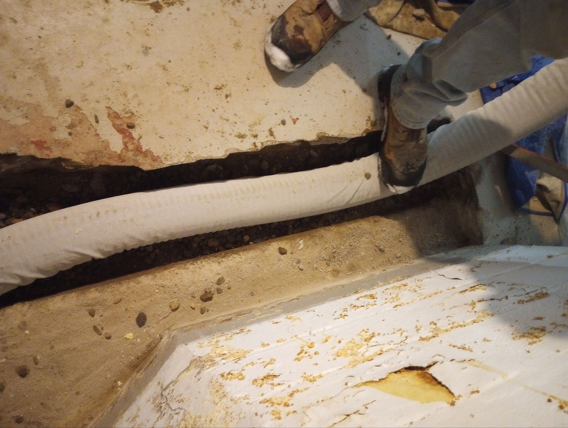 Yet Another South Minneapolis Drain Tile by Waterproofing Northeast