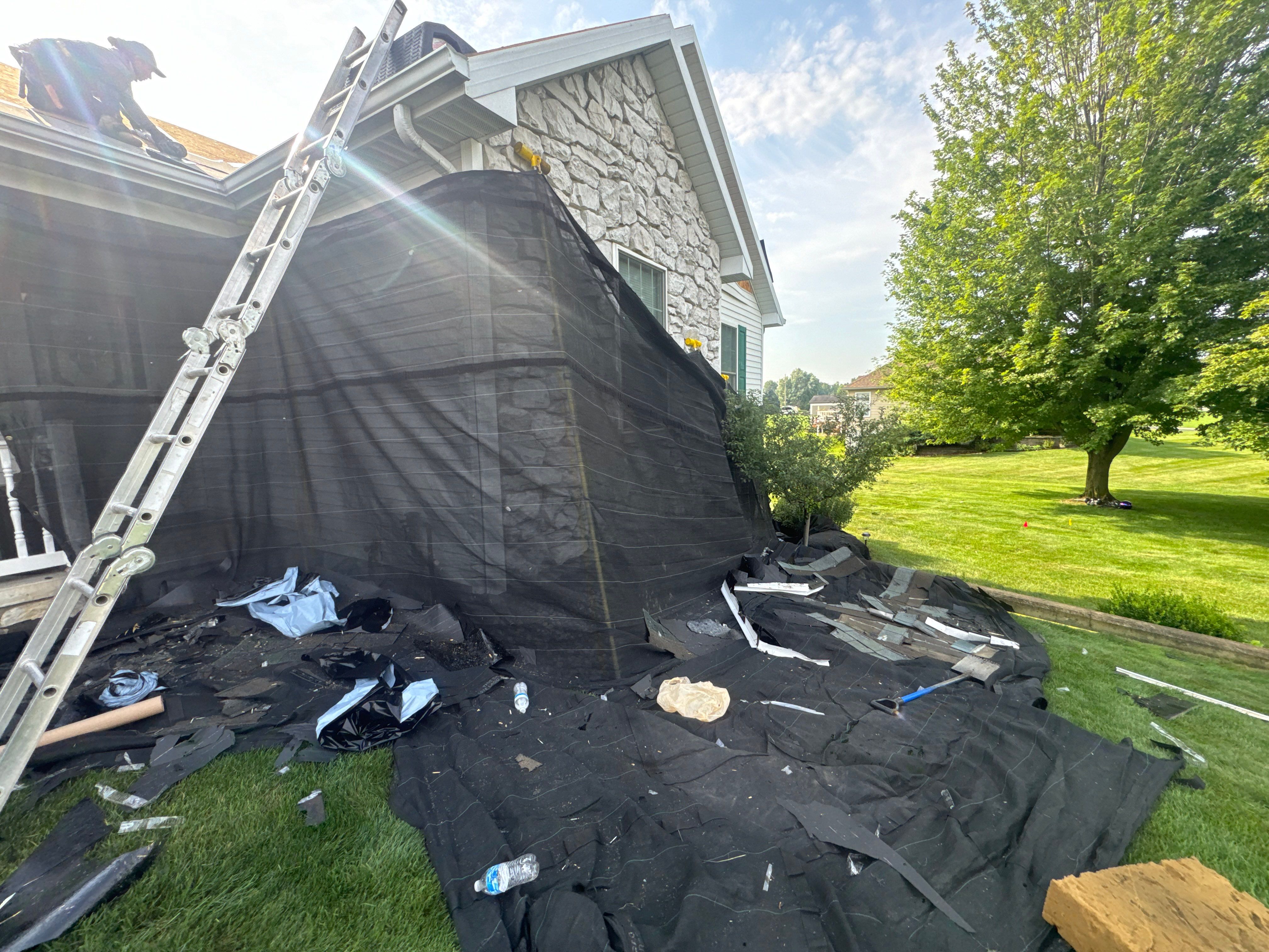 New Roof and Shutters Create a whole new look! by 42 North Construction, LLC.