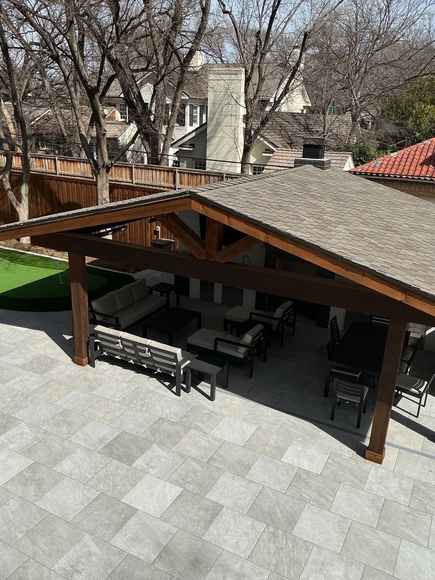 Backyard Remodel-Hayden by Spanky’s Landscape