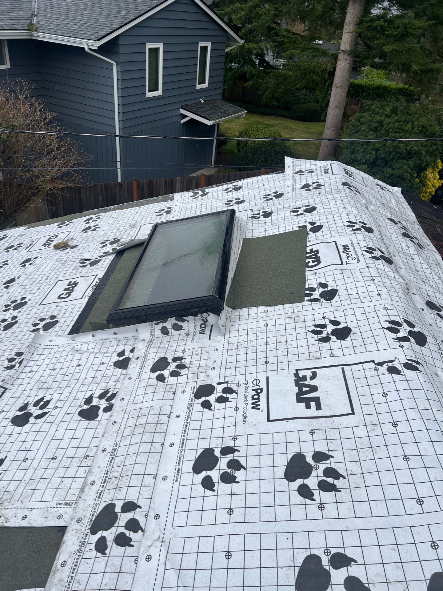 Residential Roofing Installation using GAF HDZ Shingles by Roofing Formula LLC