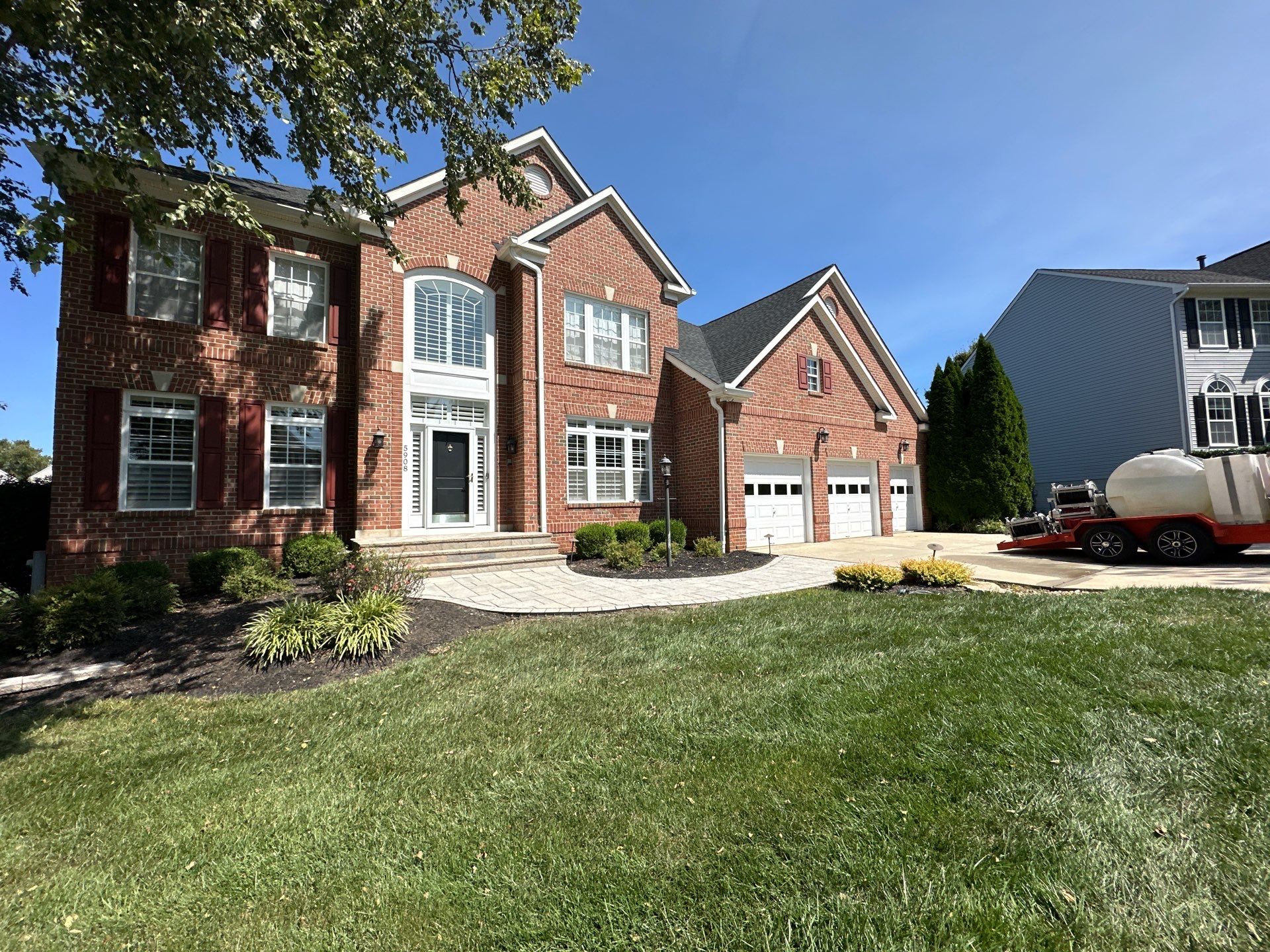 House  and deck washing  by Baltimore Pressure Washers Inc.
