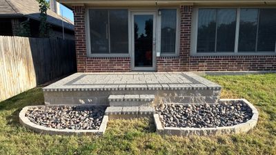 Paver Patio Project in Fort Worth by Peterson’s