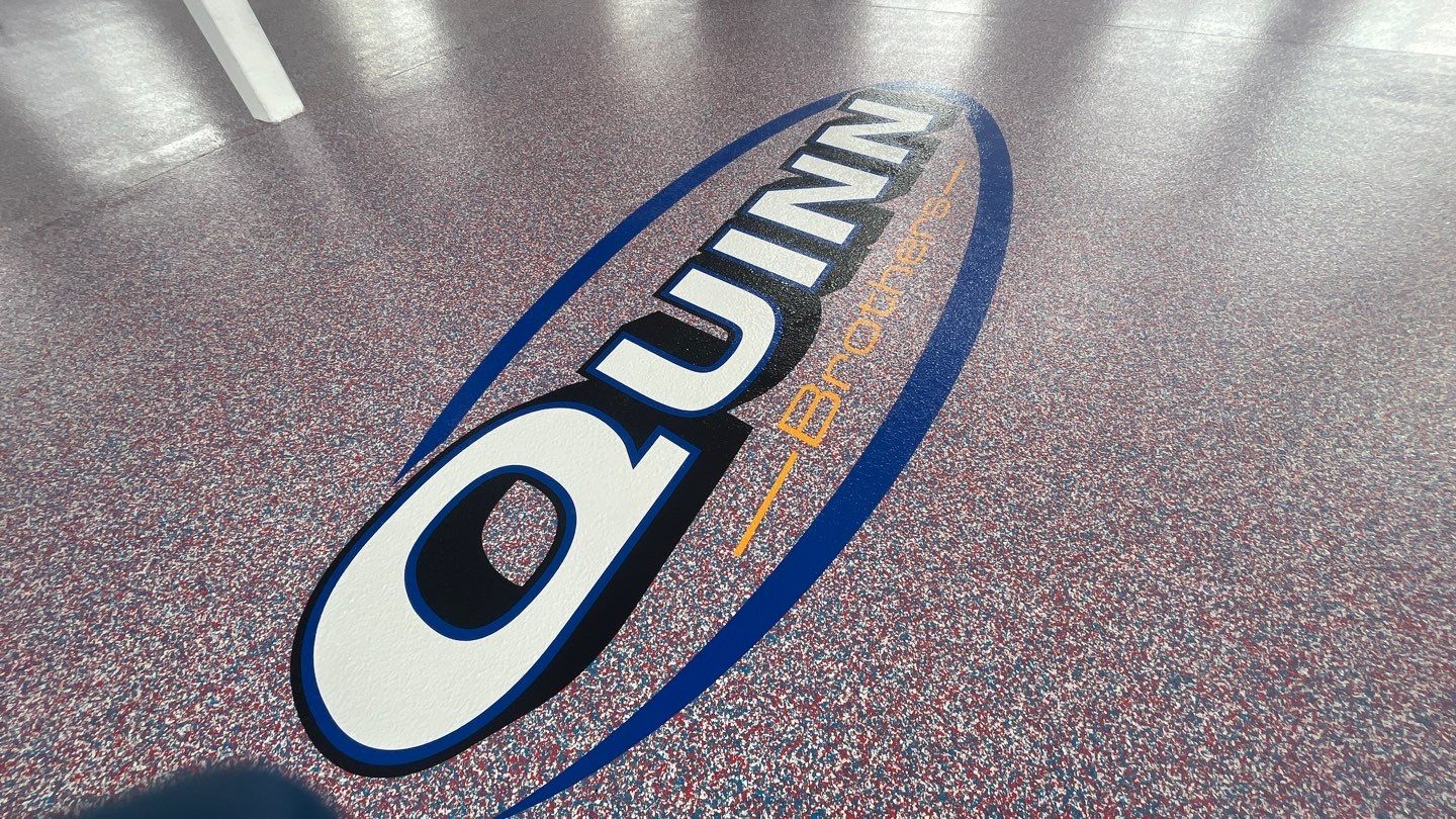 Quinn Bros Commercial TransFLOORmation by Symphony Concrete Coatings