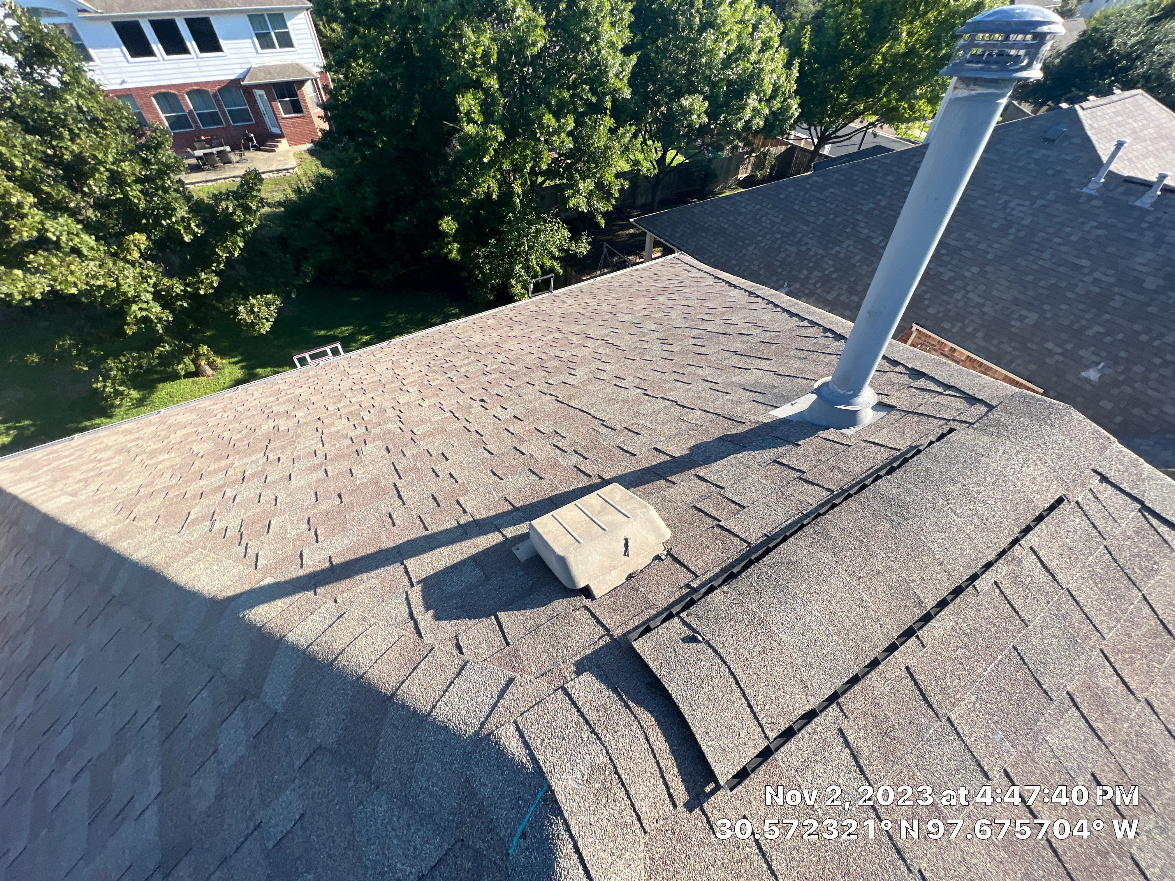 Comprehensive Hail Damage Restoration and Residential Roof Replacement in Round Rock by Caliber Restoration LLC