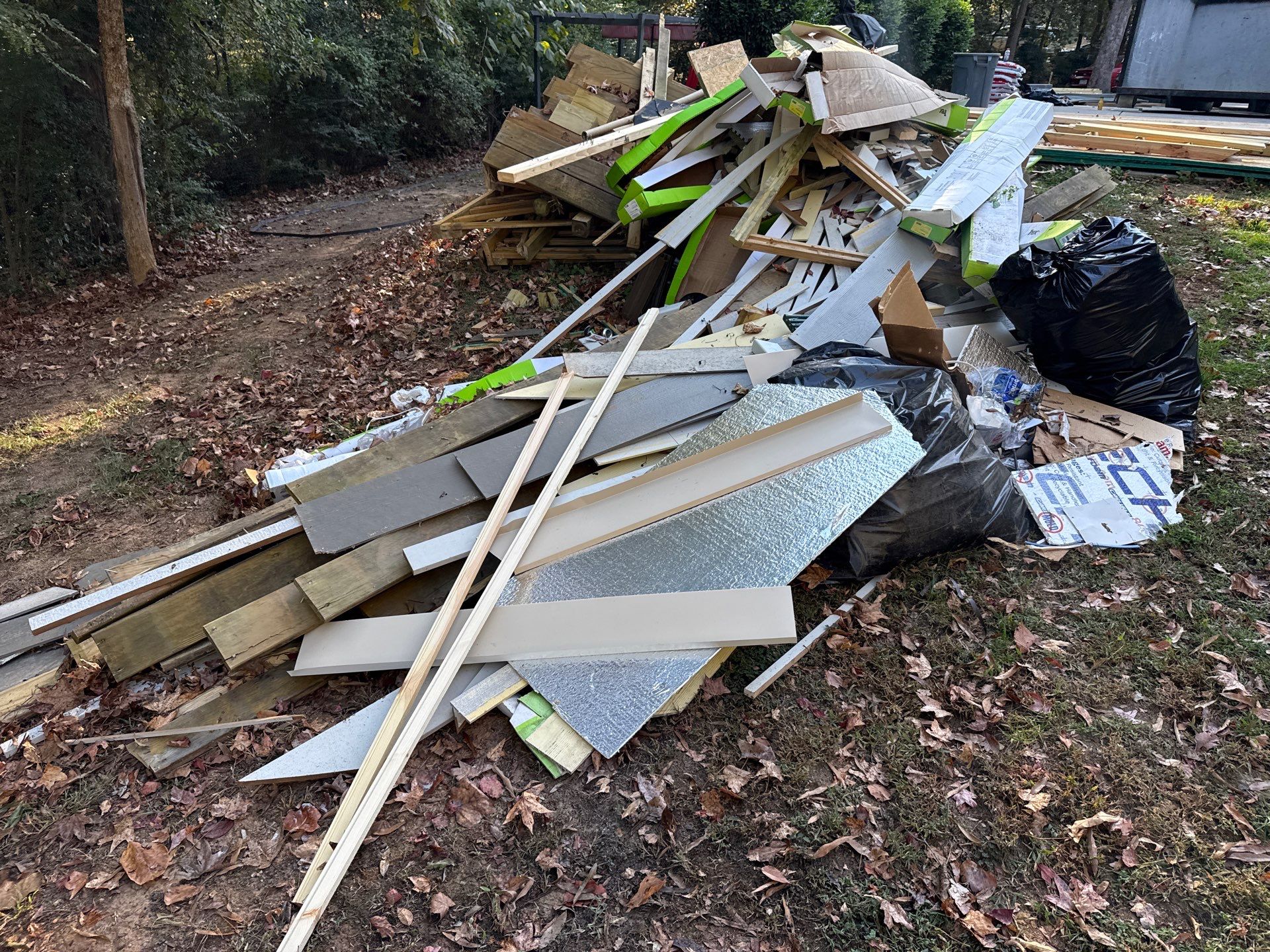 Project in Charlotte by Badger Hauling