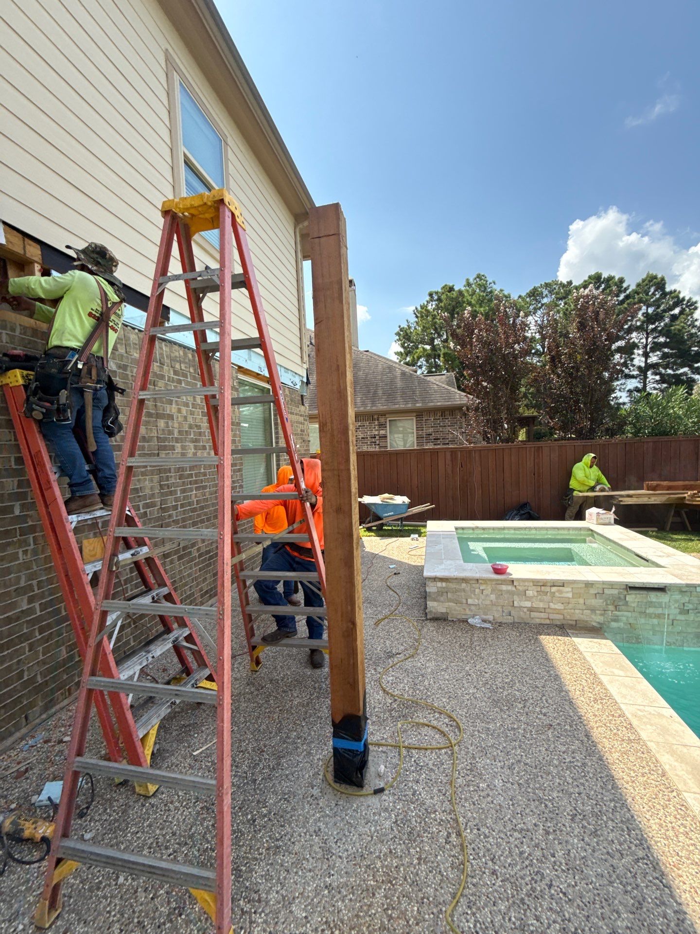 Patio and Summer Kitchen by SophAlx LLC