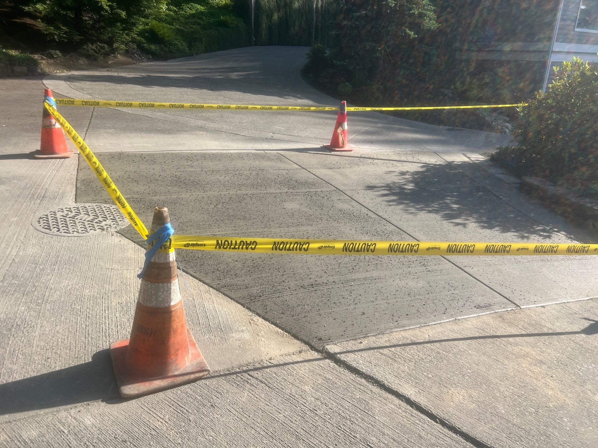 Concrete Driveway Patch Repair | Mukilteo  by Jireh Asphalt & Concrete Inc 