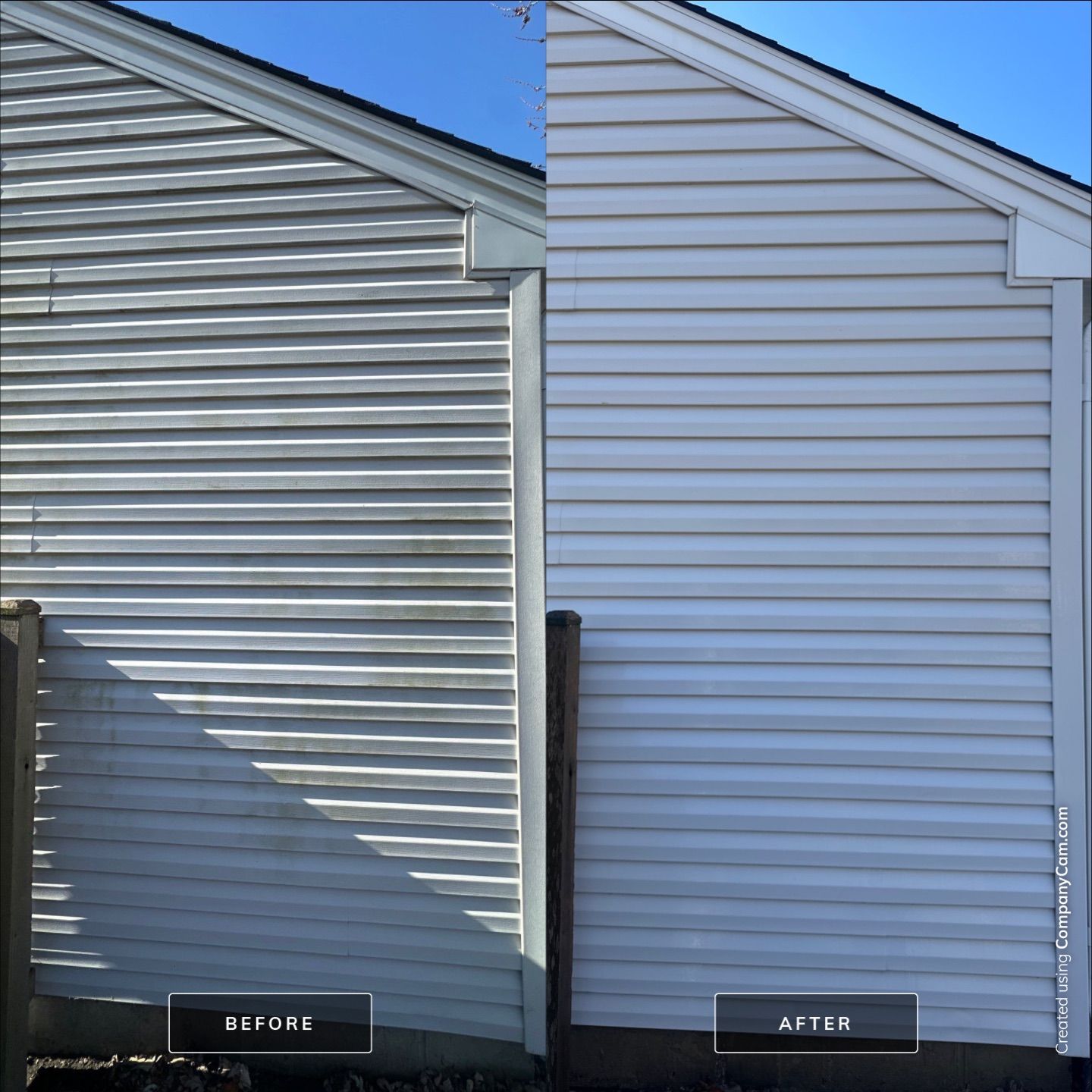 Project in Carol Stream by Simmons Power & Soft Washing