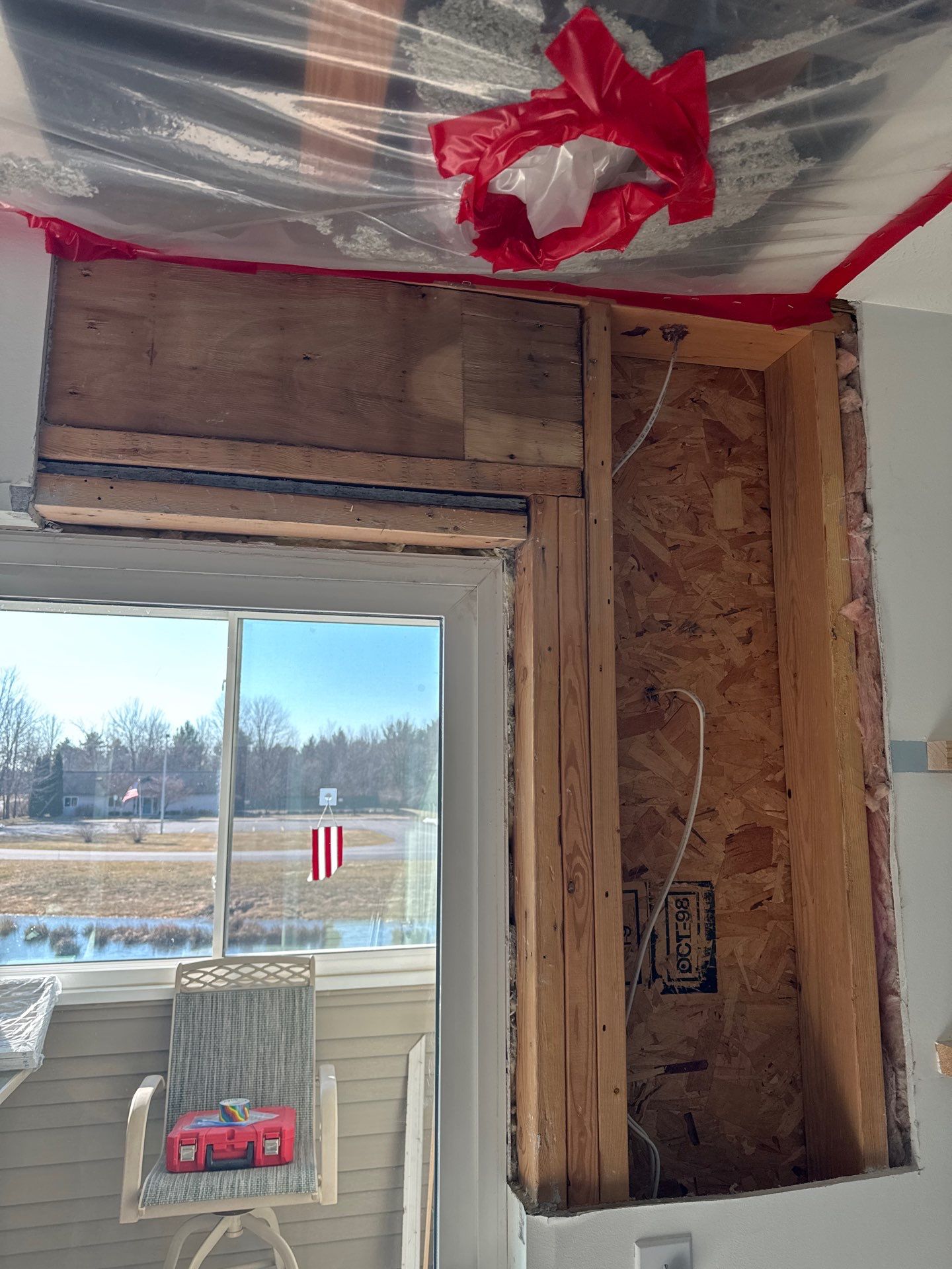 Water damage repair and repaint by Gordon Painting