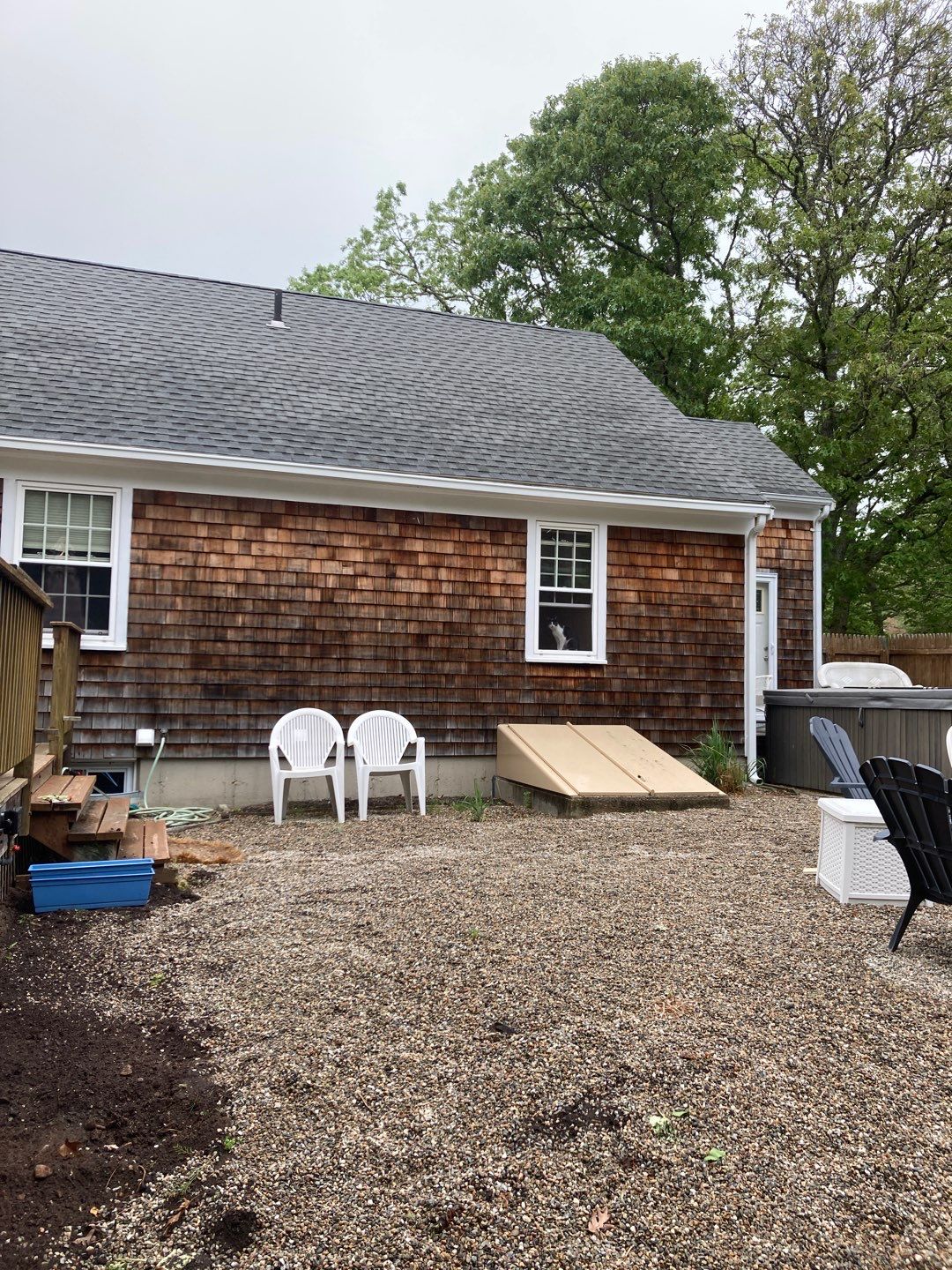 Gutter Installation using 5" Box Style Aluminum Gutter by Gutter Pro Enterprises