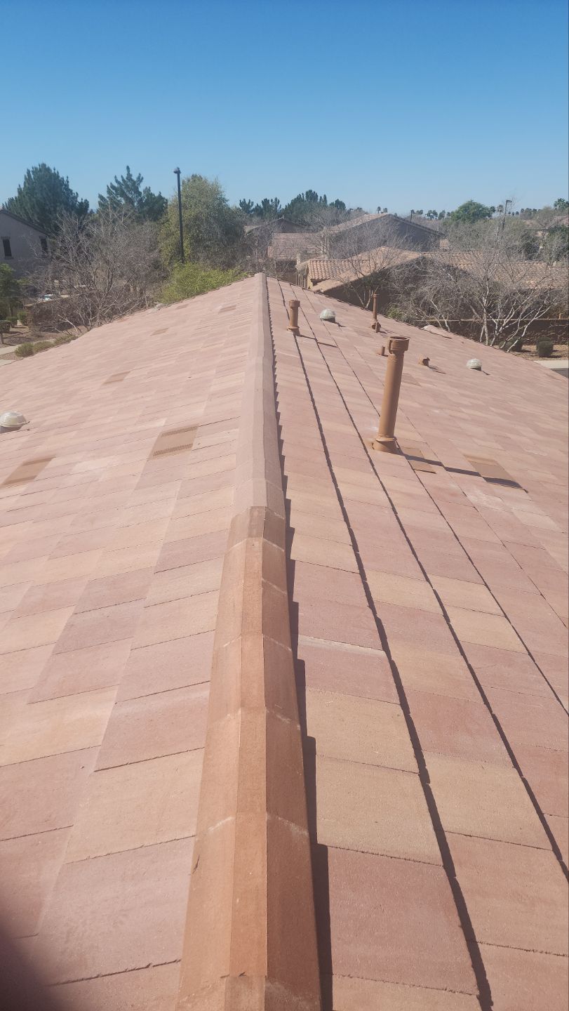 Santa Fe Blend Concrete Tile by Reimagine Roofing