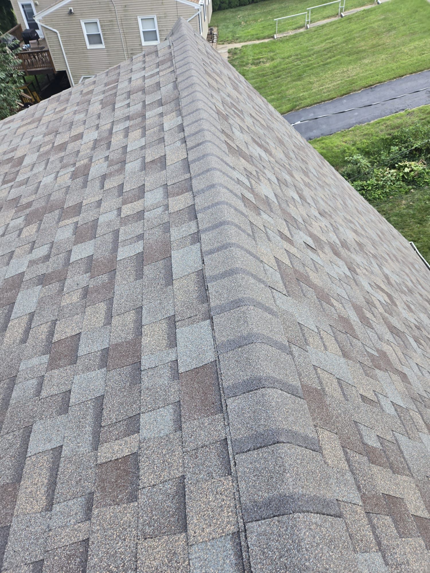 Residential Roofing Installation using Owens Corning TruDefinition Duration AR - Driftwood by A Plus Exterior