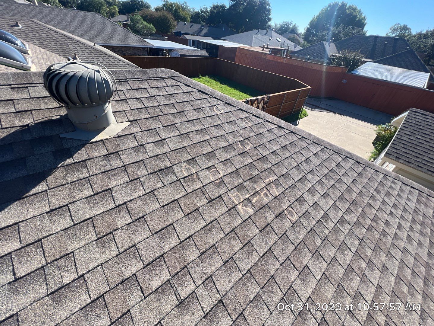 Residential Roofing Installation using IKO Dynasty class 3 hail resistant shingles by Becker Roofing and Exteriors