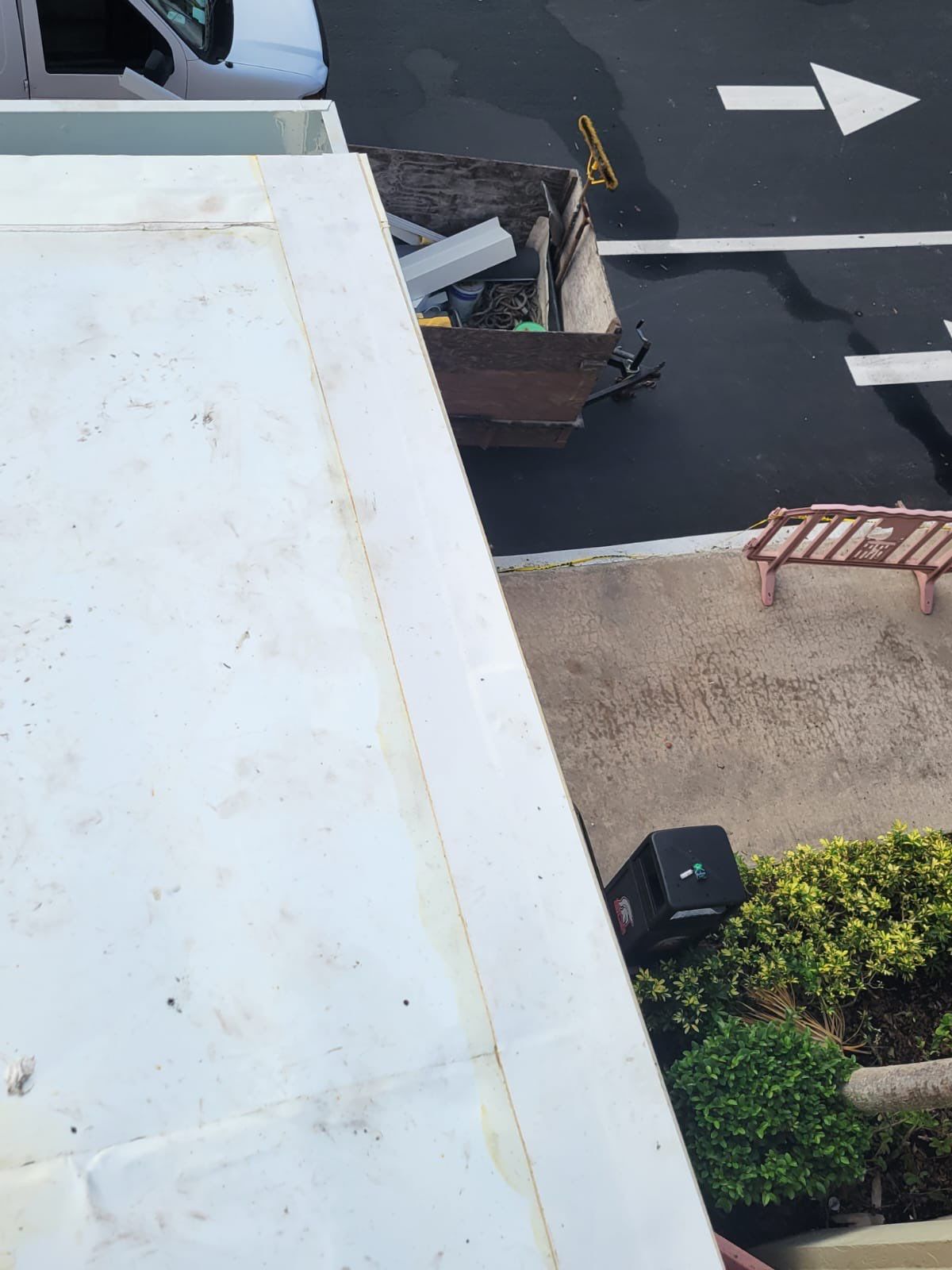 Emergency Repair on School from Storm Damage by Four Peaks Roofing
