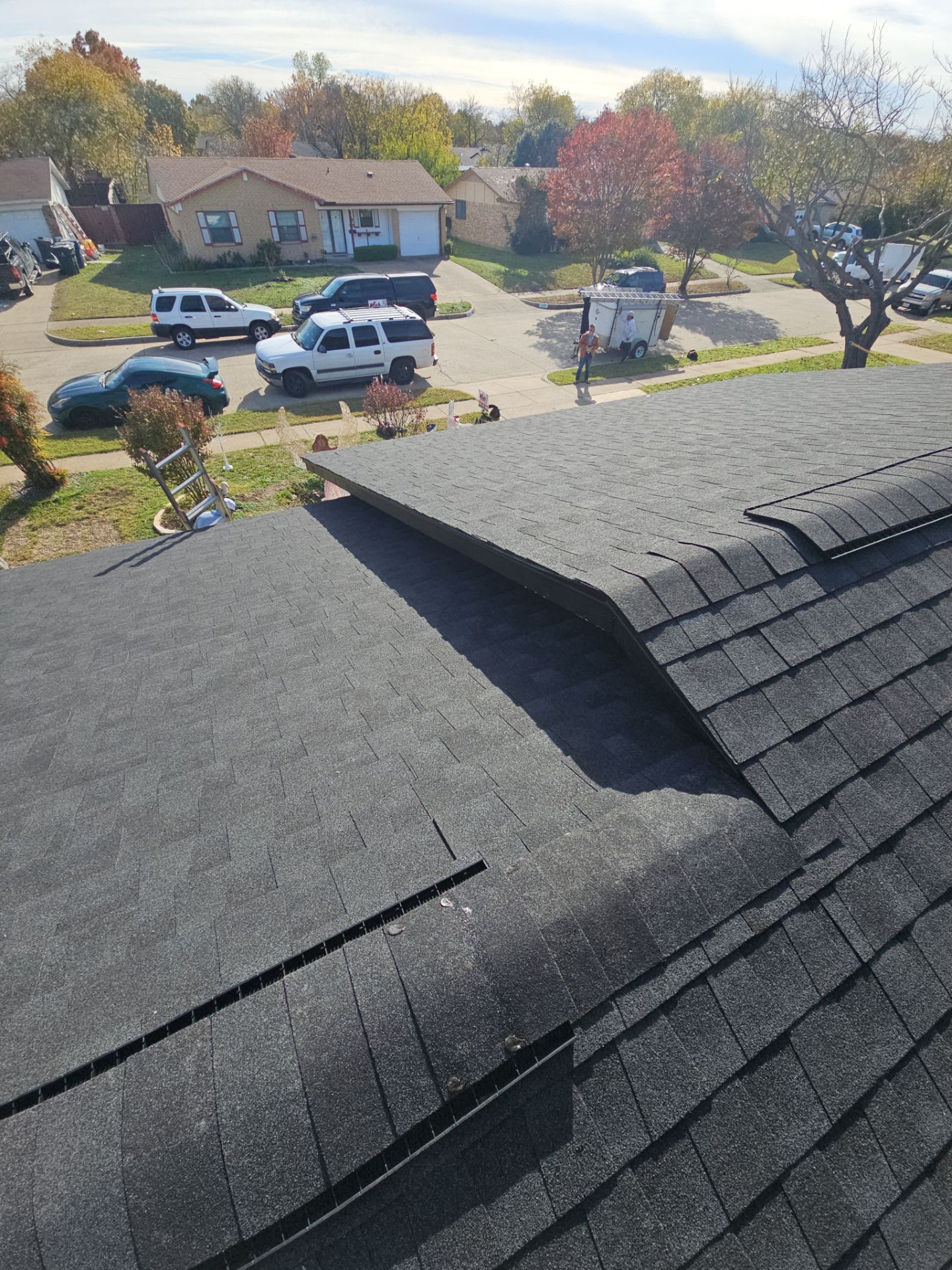 Hail Damage Inspection & Insurance Claim in Garland, TX by road roofing llc