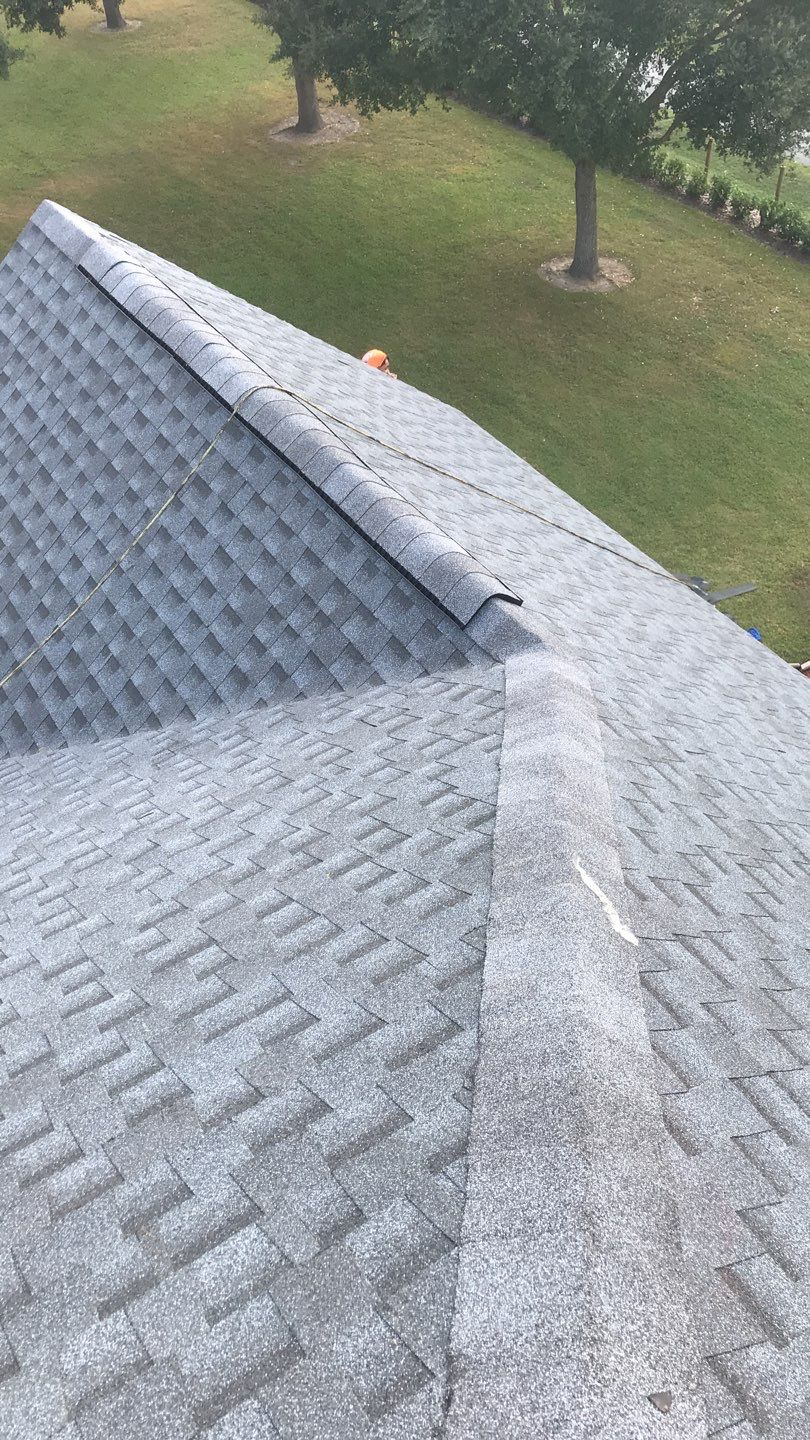 Residential Roofing Installation using GAF HDZ Shingles by Protek Roofing Heating Air & Solar