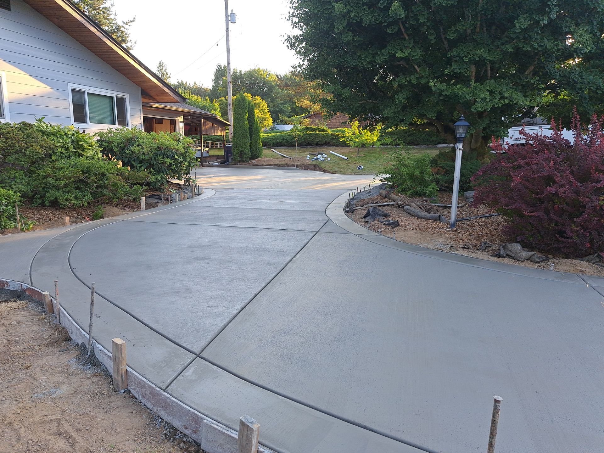 Rodd | Concrete Driveway Extentension by Jireh Asphalt & Concrete Inc 