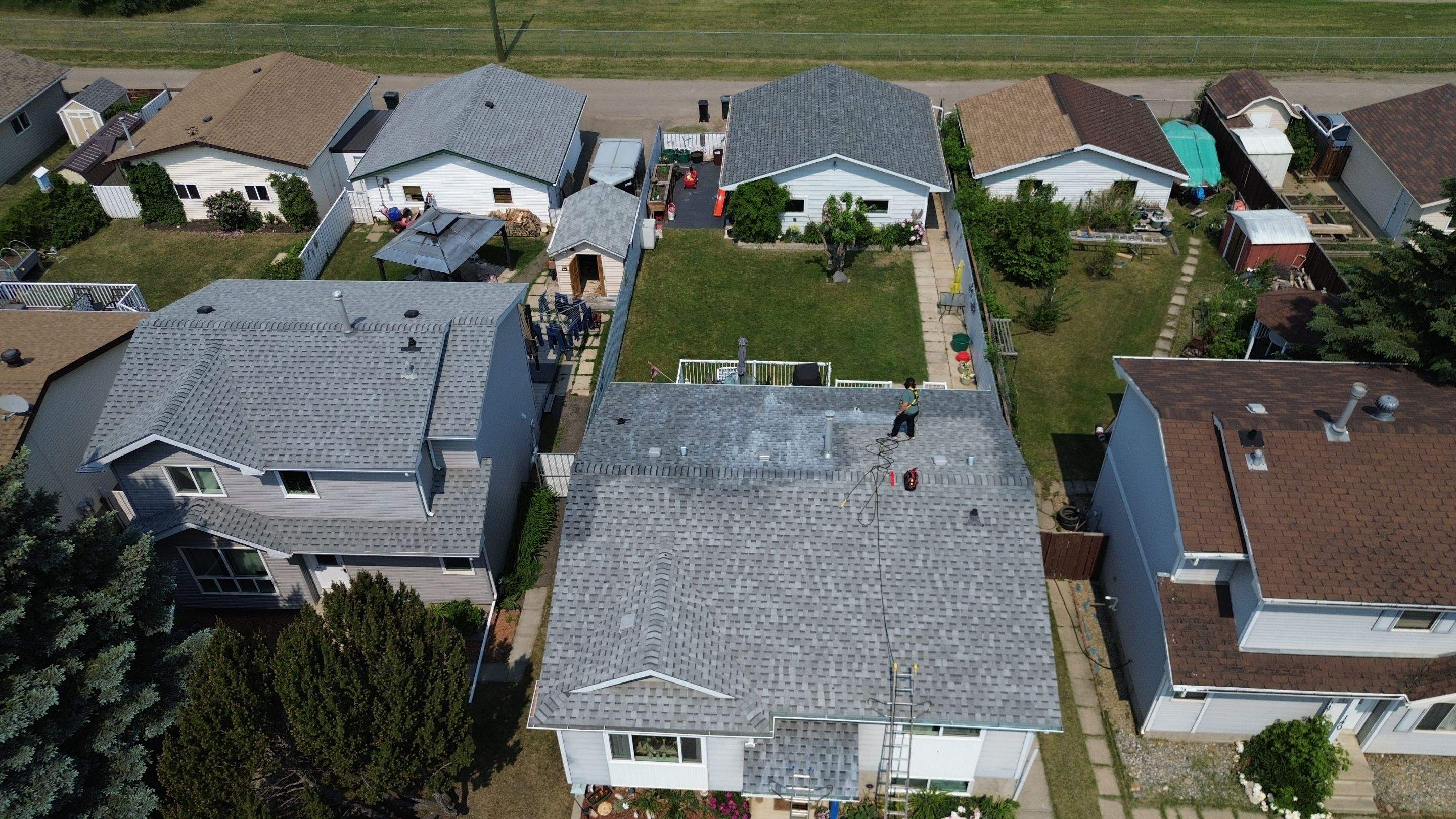 Project in Spruce Grove by ADL Roof Revival
