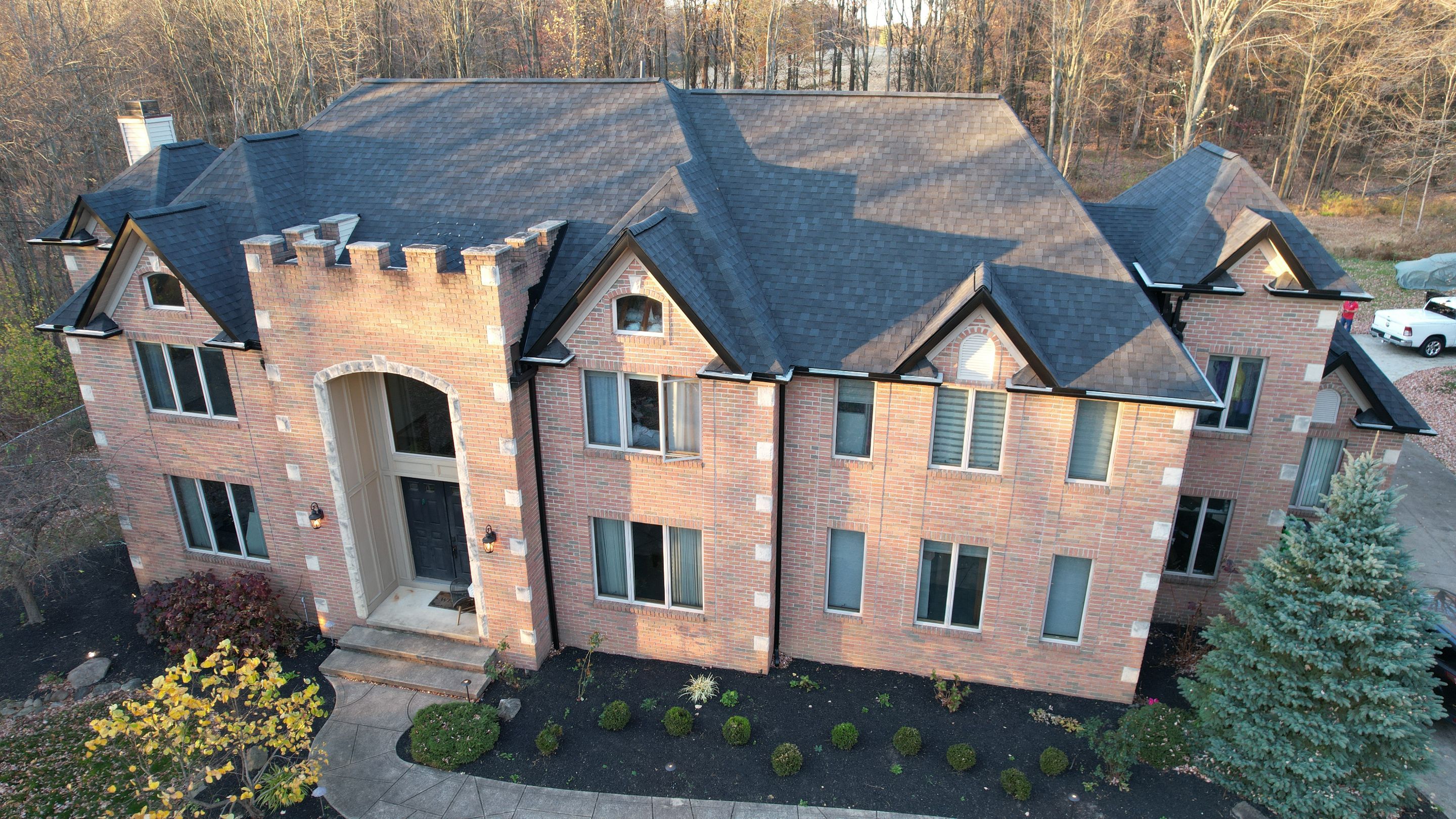 Atlas Pinnacle, Color, Black Shadow, Drip Edge, Color, Black by Eagle Eye Roofing